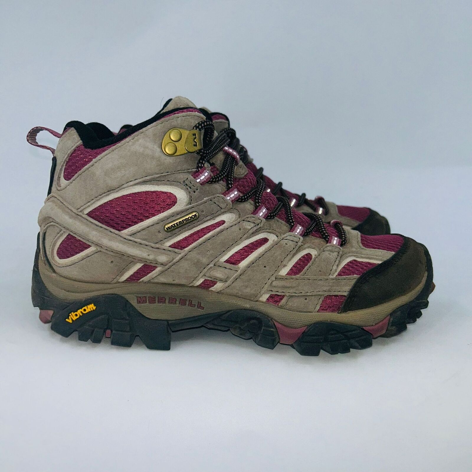 Merrell MERRELL WOMEN MOAB 2 MID BOULDER/BLUSH HIKING BOOTS SIZE 10B Size US 10 / IT 40 - 1 Thumbnail