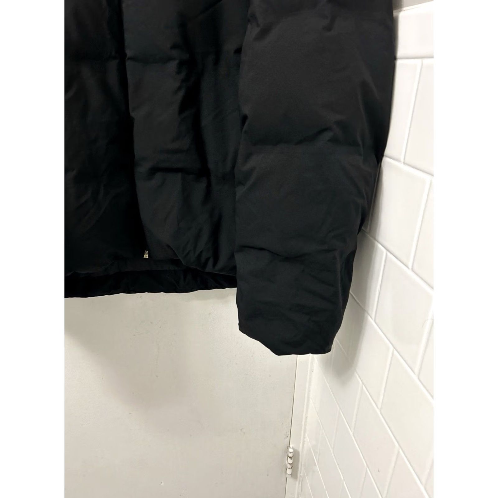 Uniqlo Uniqlo Seamless Down Parka Mens XL Black Hooded Windproof Water Resistant Jacket Parka Size US XL / EU 56 / 4 - 4 Thumbnail