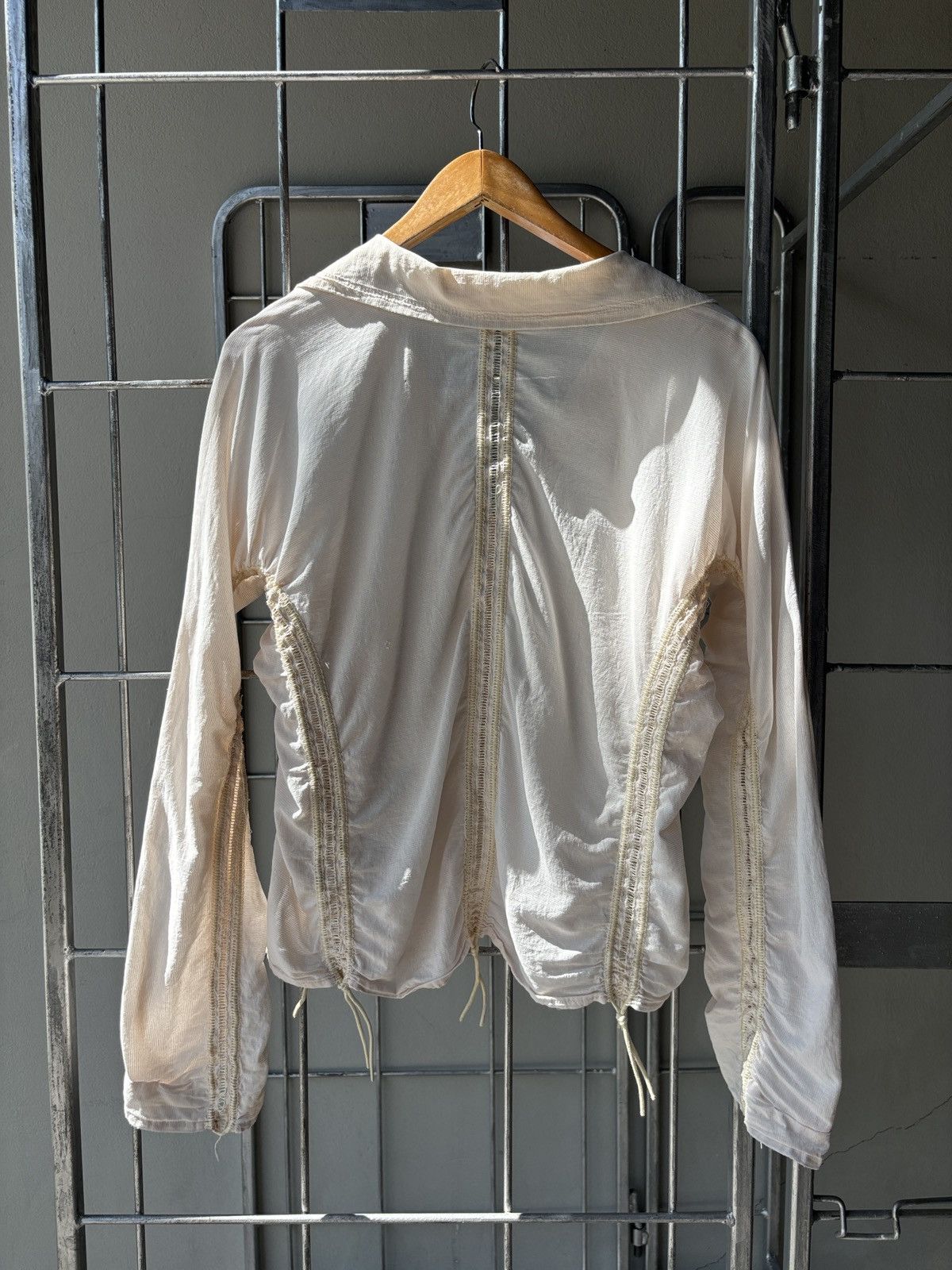 Issey Miyake ISSEY MIYAKE anatomical pucker blouse Size XS / US 0-2 / IT 36-38 - 10 Thumbnail