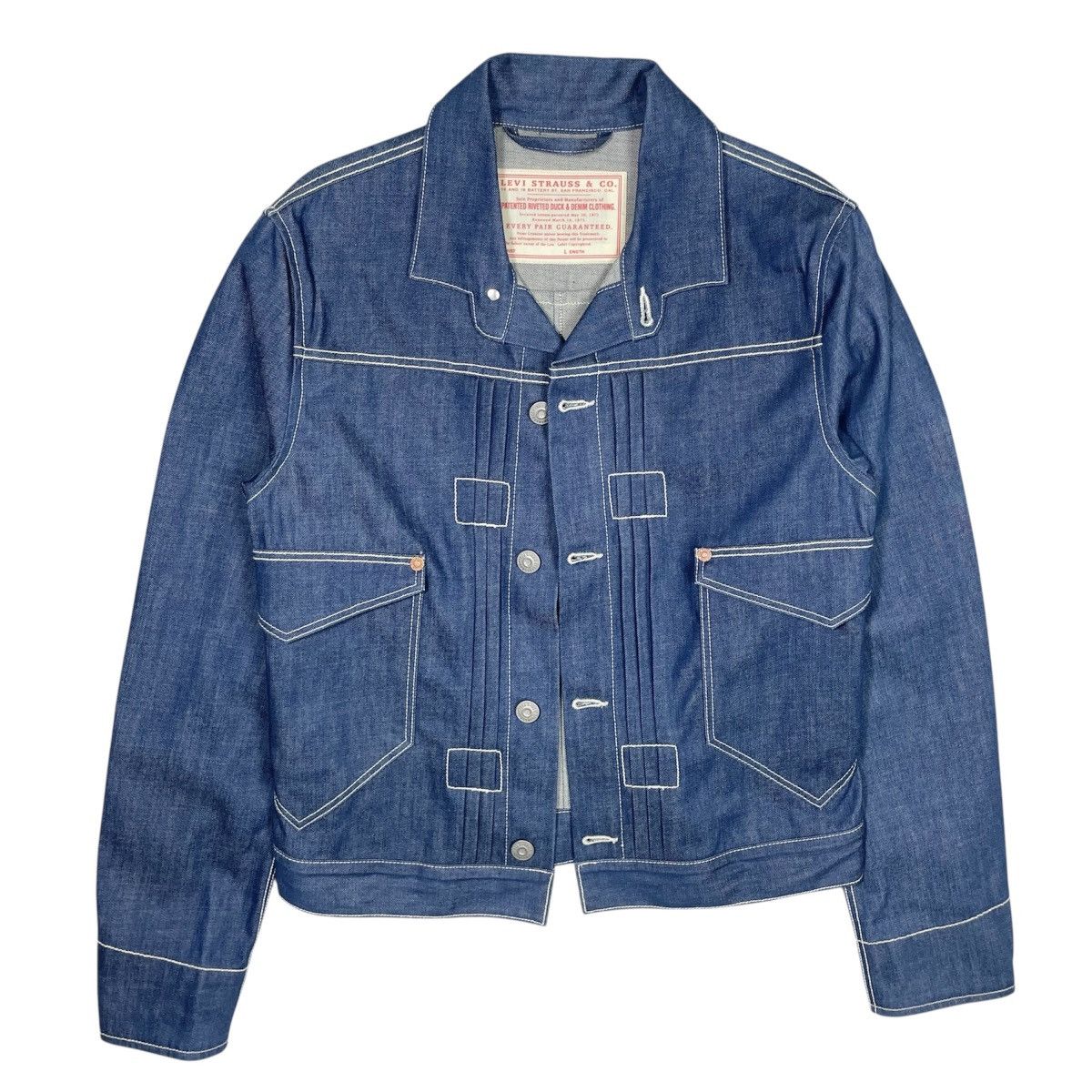Levi's Vintage Clothing 1870s Levi's Vintage Clothing Denim Jacket - Small Size US S / EU 44-46 / 1 - 2 Thumbnail