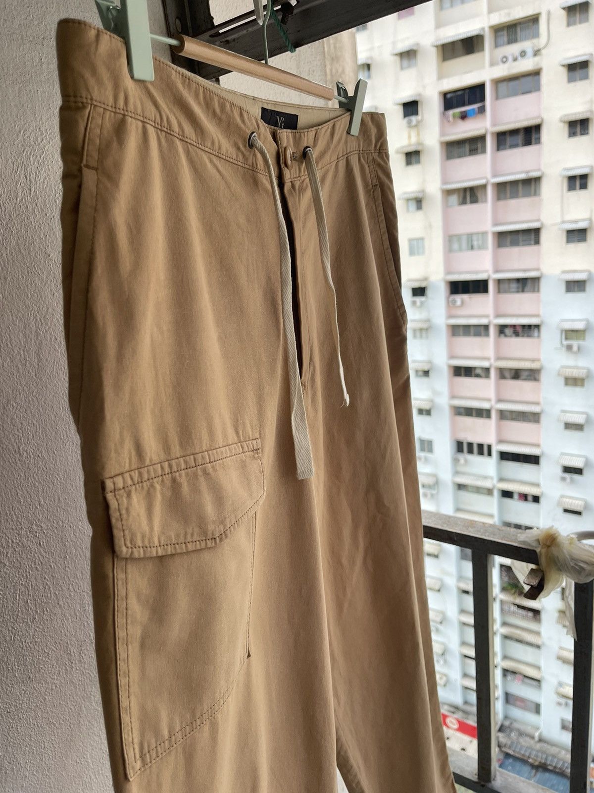 Y's × Yohji Yamamoto Archieve 80s Y's Single Pocket Wide Ballon Trouser Pants Size US 32 / EU 48 - 10 Thumbnail