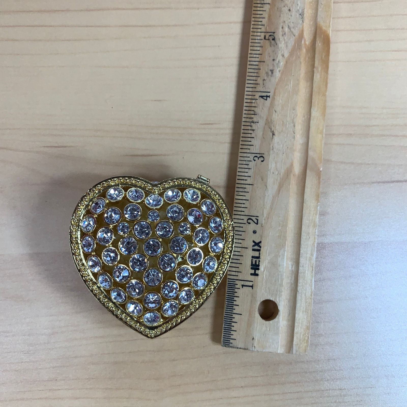 Other Fashion Jewelry Case Trinket Box Heart Shaped Casket Size ONE SIZE - 13 Thumbnail
