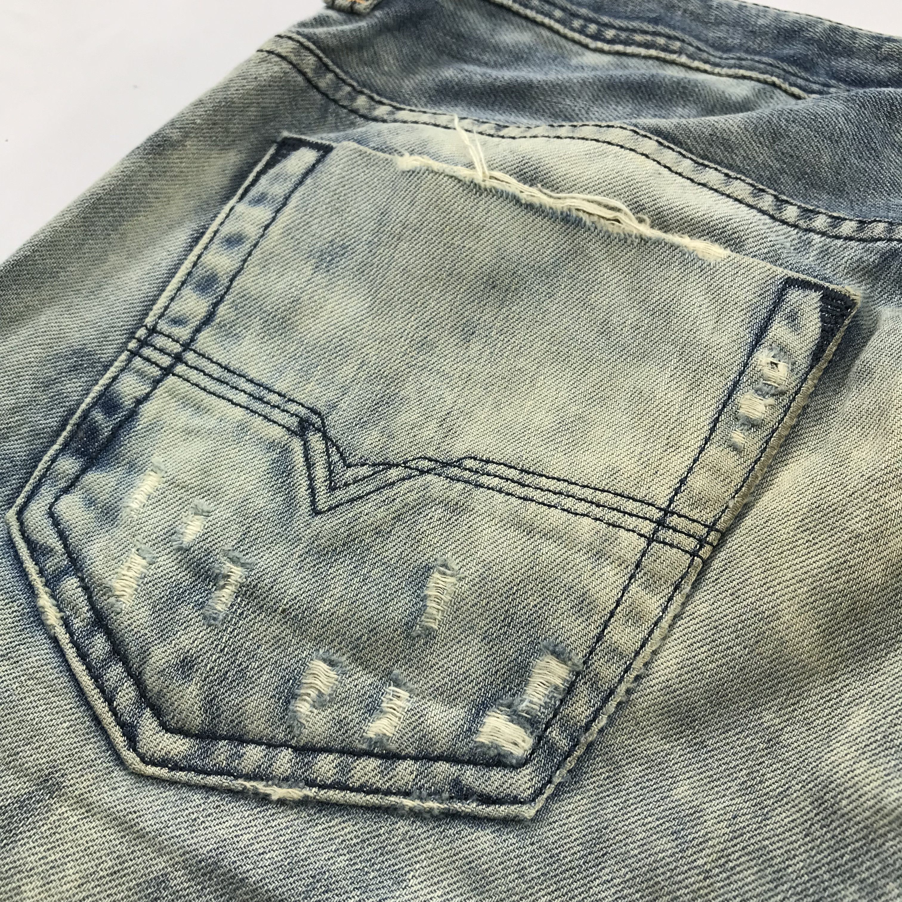 Diesel Diesel Safado Light Distress Denim Jeans KJ3458 Size US 32 / EU 48 - 11 Thumbnail