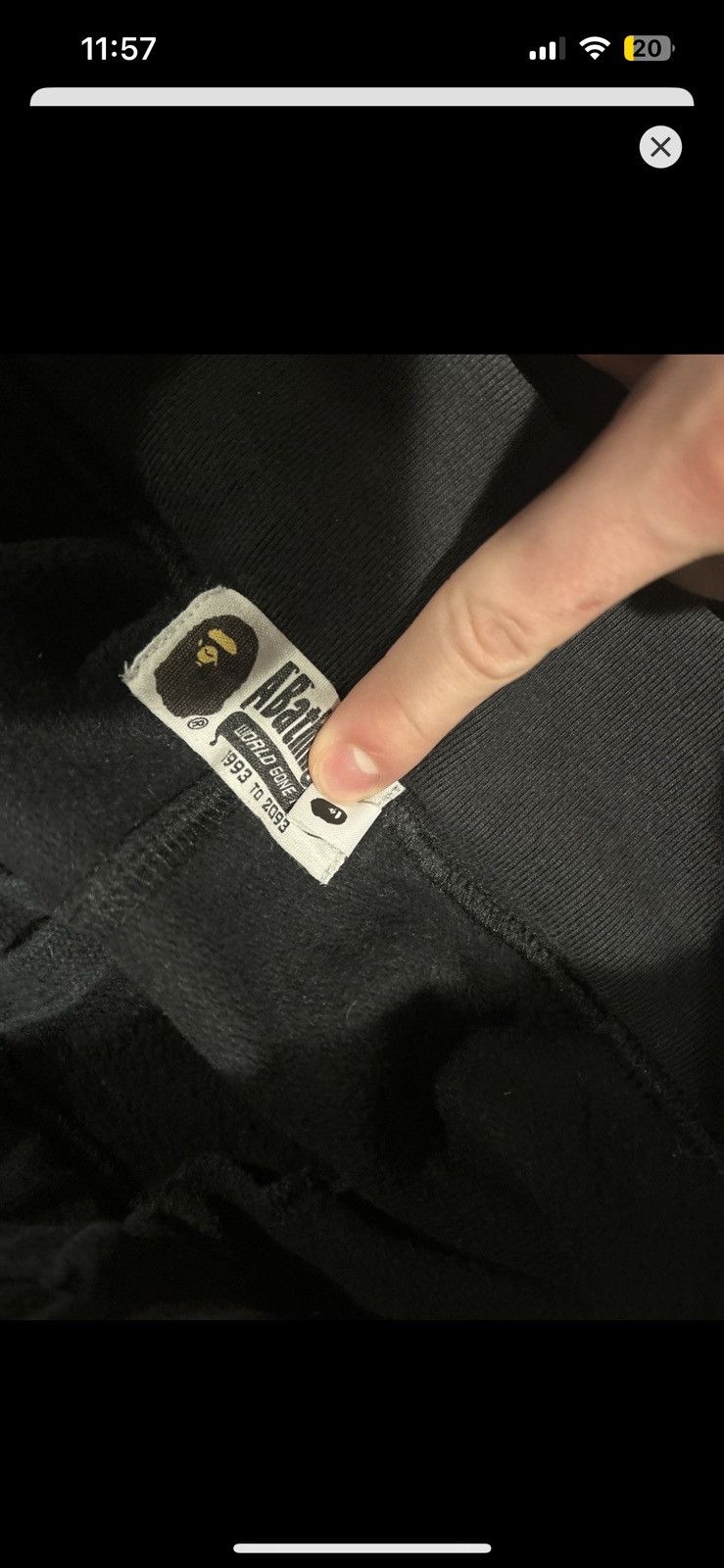 Bape Bape shark pants Size US 29 - 8 Thumbnail