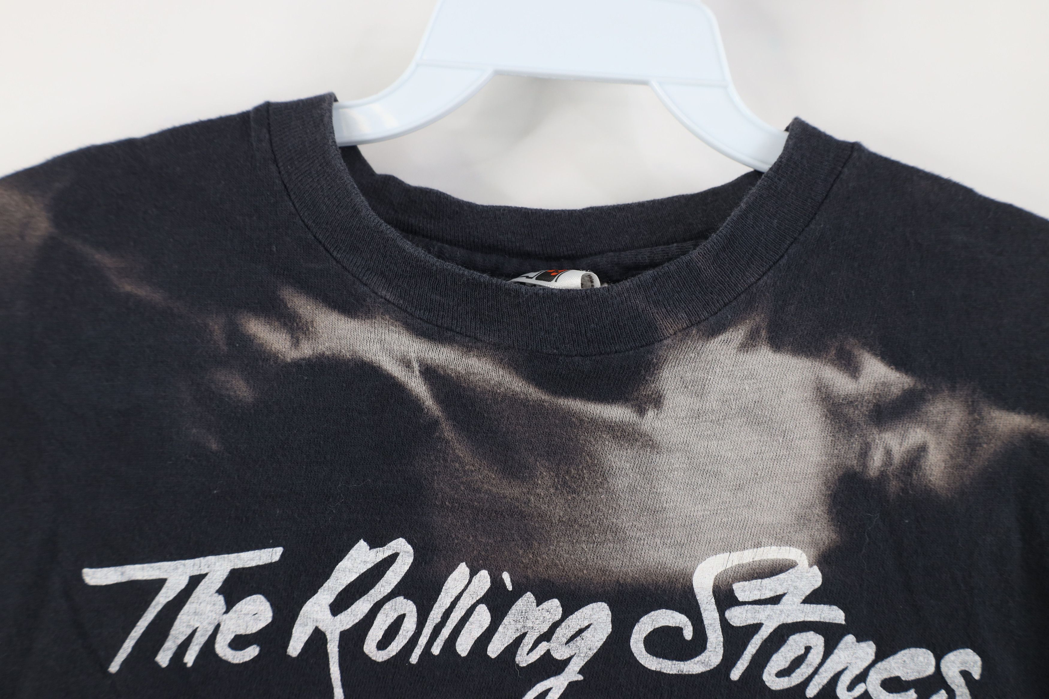 Vintage Vintage 80s American Tour The Rolling Stones Band T-Shirt Size US M / EU 48-50 / 2 - 9 Thumbnail