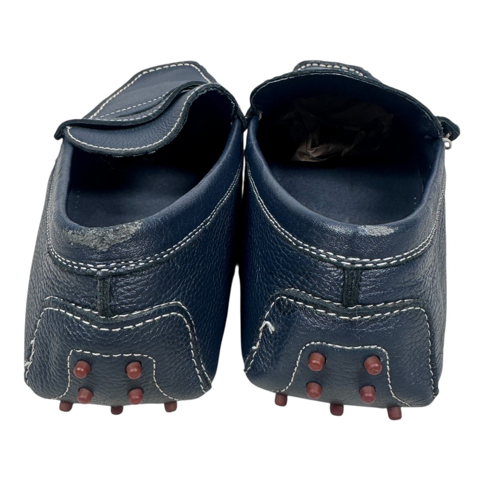 Balmain Balmain Paris Penny Loafer Men 44 US 11 Blue Casual Slip-On Size US 11 / EU 44 - 4 Thumbnail