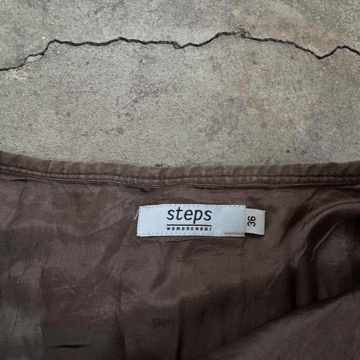 Japanese Brand Vintage Steps Ramie Midi Skirt linen Size 25" / US 0 / IT 36 - 5 Thumbnail