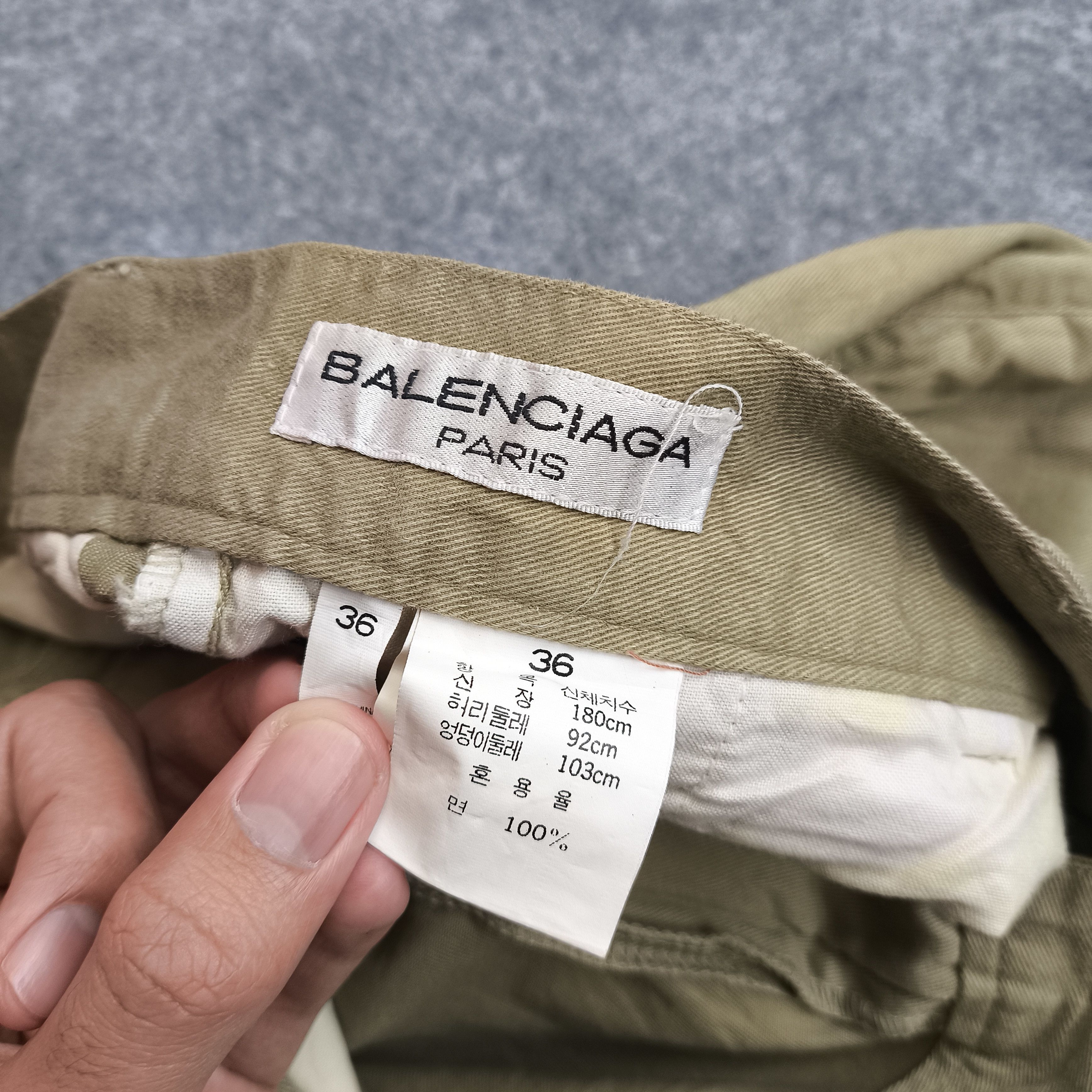 Balenciaga 90s Balenciaga chinos casual pants (sz tag 36) Size US 33 - 4 Thumbnail