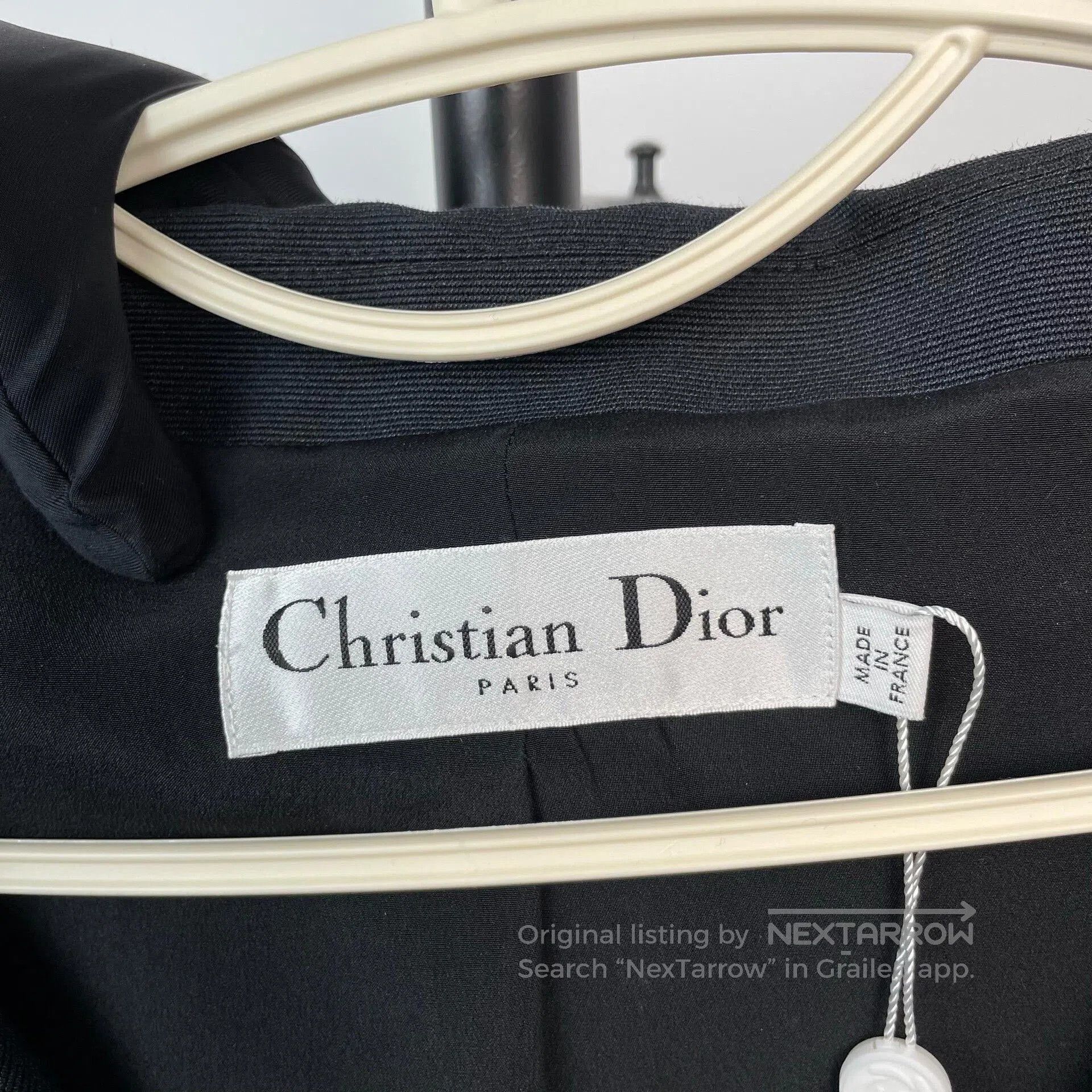 Dior Dior Dark Blue Sleeveless Lapel Vest Dress. Size S / US 4 / IT 40 - 4 Thumbnail
