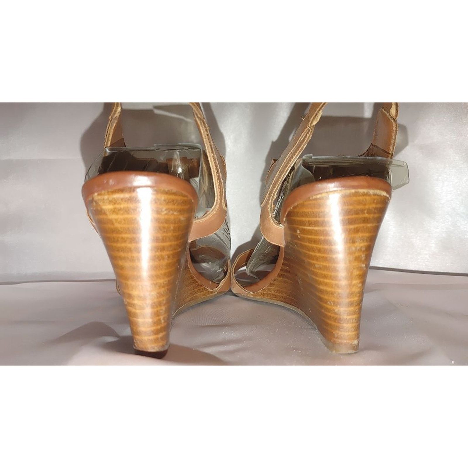 Marc Fisher Marc Fisher Peep Toe Wedge Size 8M Size US 8 / IT 38 - 5 Thumbnail