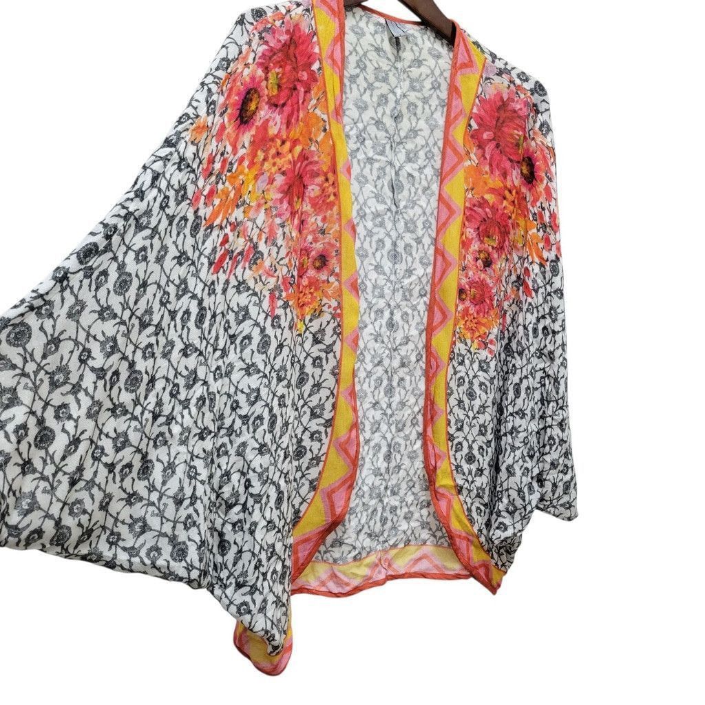 Other Blank London Women's 100% Viscose Kimono Top. One Size Size L / US 10 / IT 46 - 5 Thumbnail