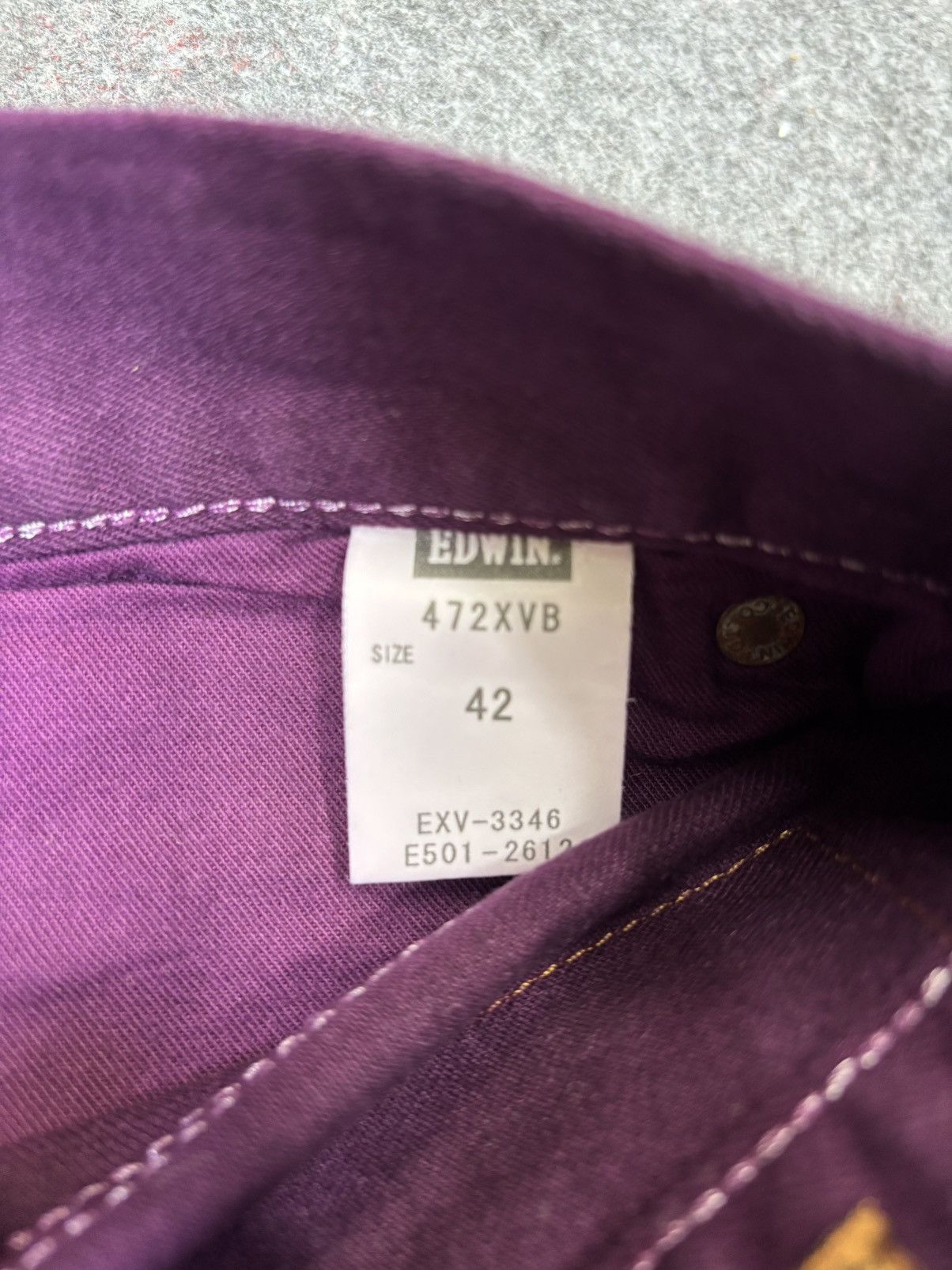 Edwin 💥Rare Colour💥Edwin Big Size Mild Denim F882 Size US 44 / EU 60 - 14 Thumbnail
