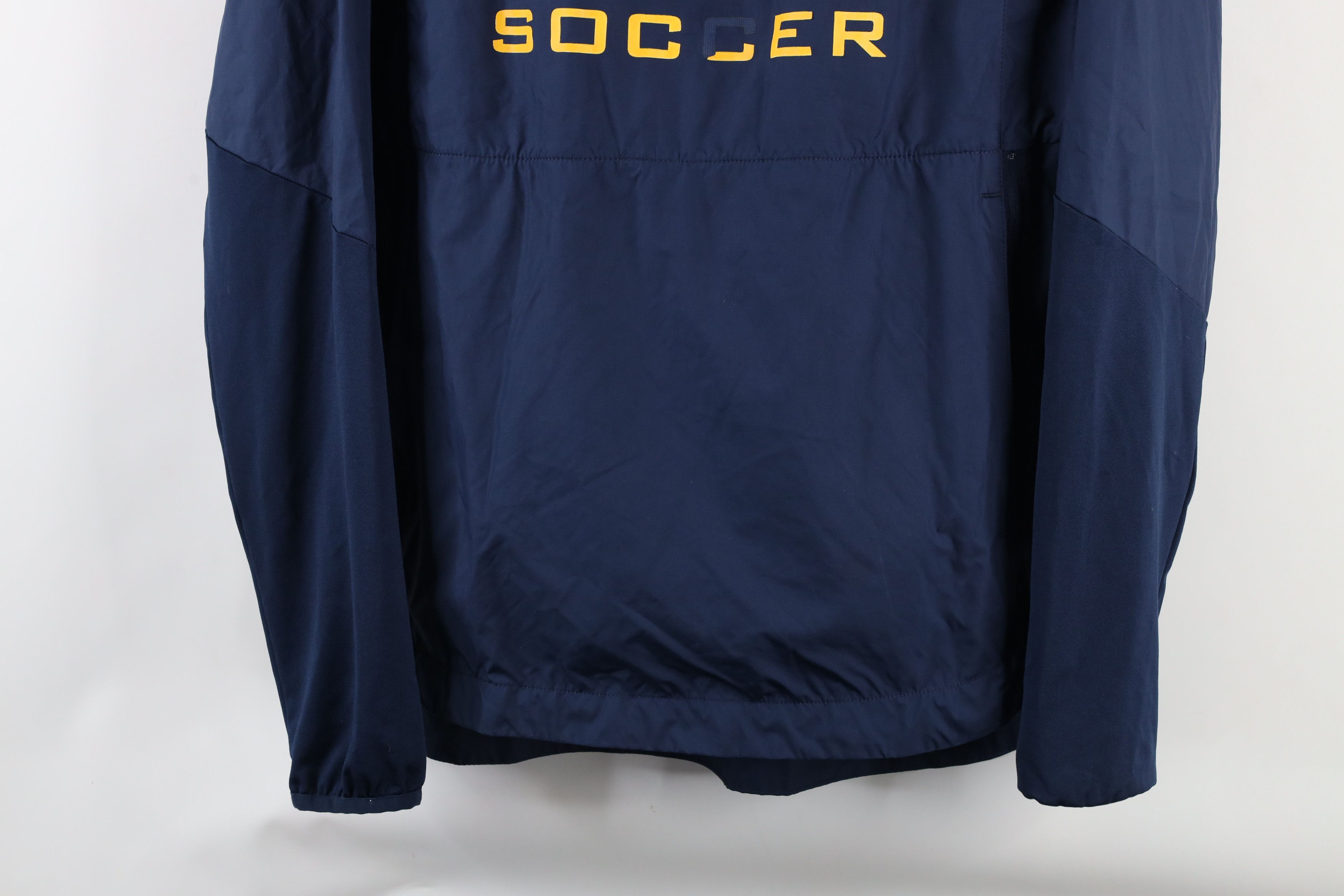 Nike × Vintage Nike Issued University of Toledo Soccer Hooded Jacket Blue Size US M / EU 48-50 / 2 - 3 Thumbnail