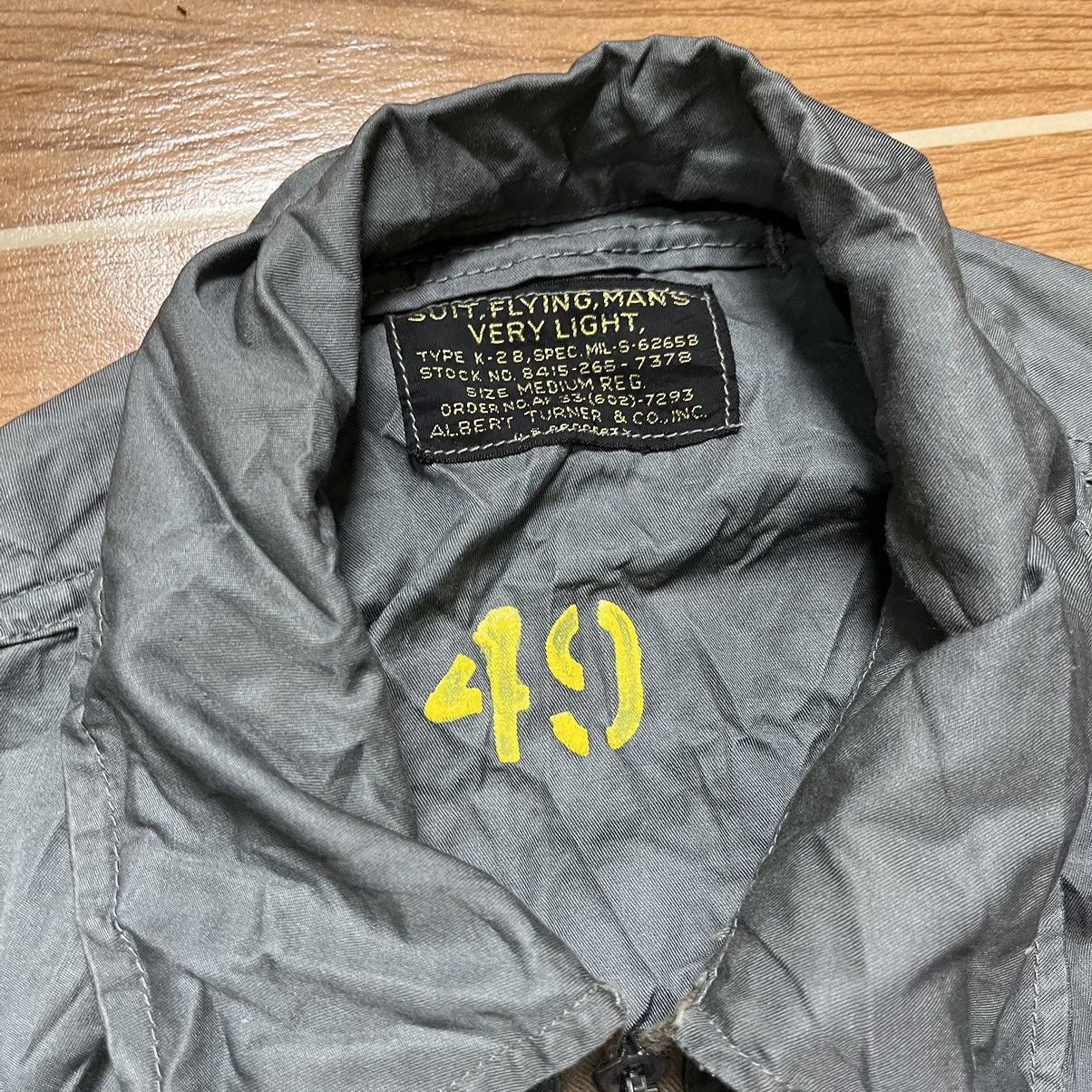 Vintage Vintage 1965 U.S Air Force K-2B Flight Suit Coverall Size US 39 - 12 Thumbnail
