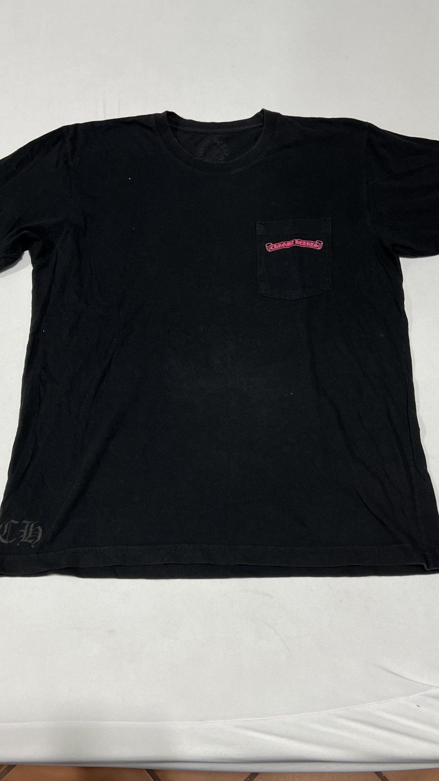 Chrome Hearts Chrome Hearts Pink Vertical Logo Size US L / EU 52-54 / 3 - 1 Thumbnail