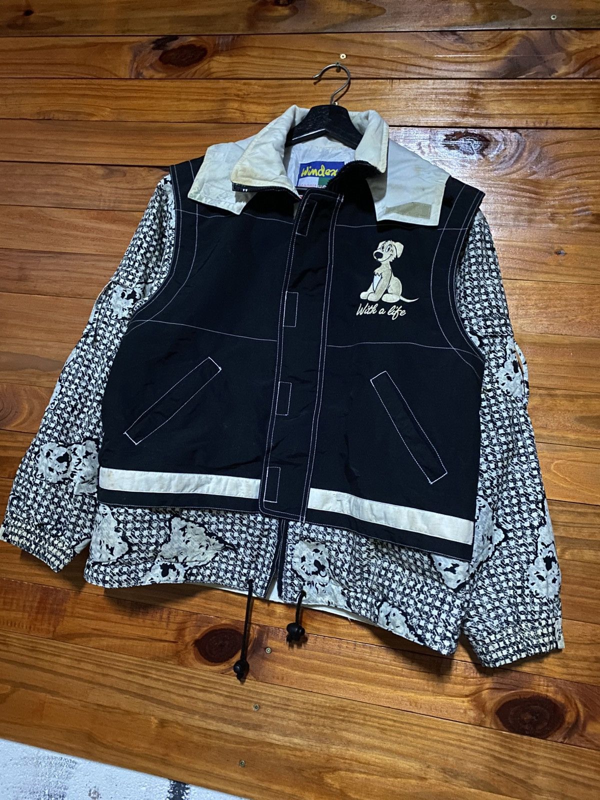 Japanese Brand Windex Japan Vintage Dog Print Jacket Kid’s Size 150 Size US XS / EU 42 / 0 - 4 Thumbnail