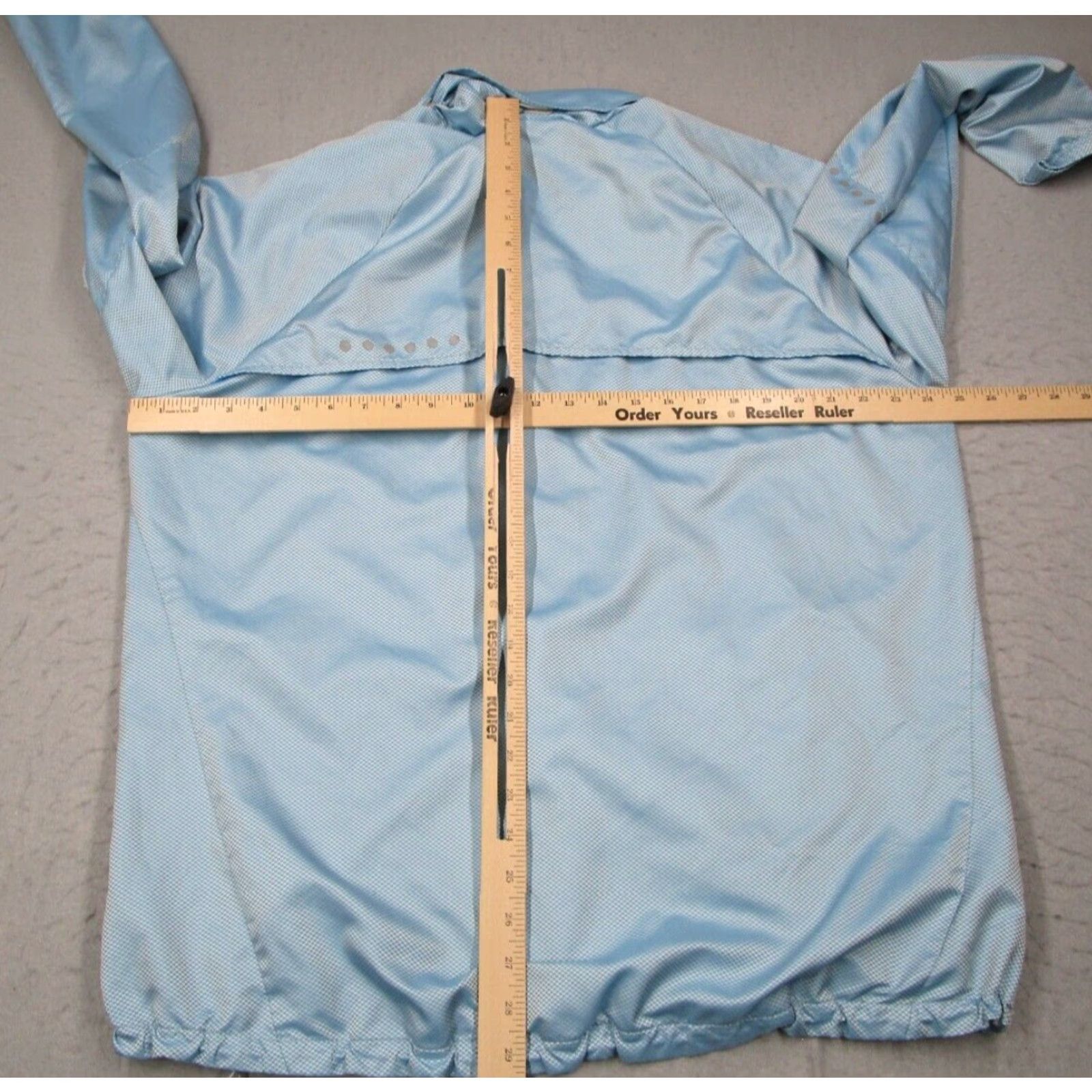 Nike Nike Windbreaker Jacket Mens XL Blue Storm Fit Full Zip Hooded Pockets All Seasons Running/Training Sports jacket Mens XL Blue Nike Size US XL / EU 56 / 4 - 6 Thumbnail