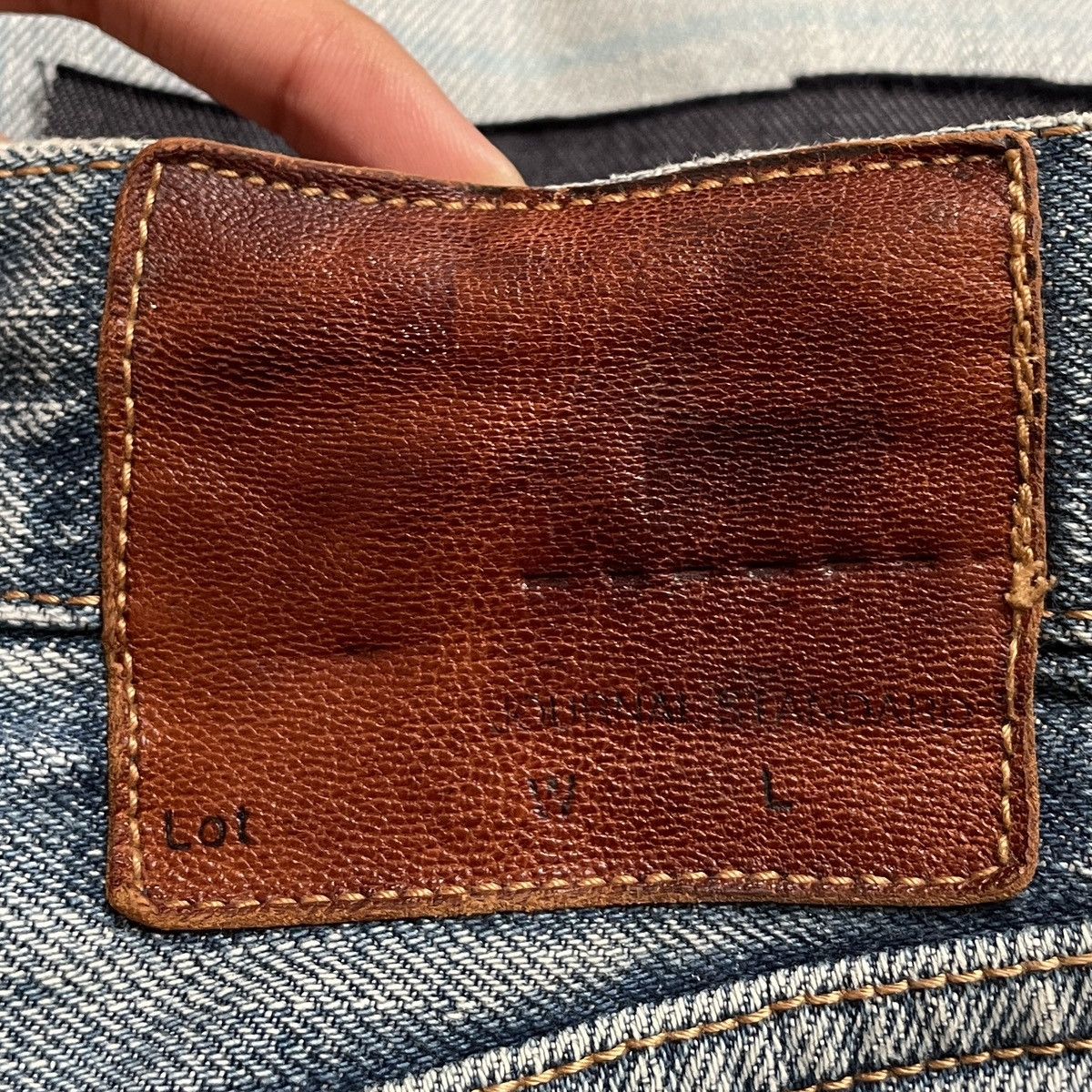 Journal Standard × Vintage Vintage Brand Journal Standard Patchwork Jeans 1990s Size US 29 - 9 Thumbnail