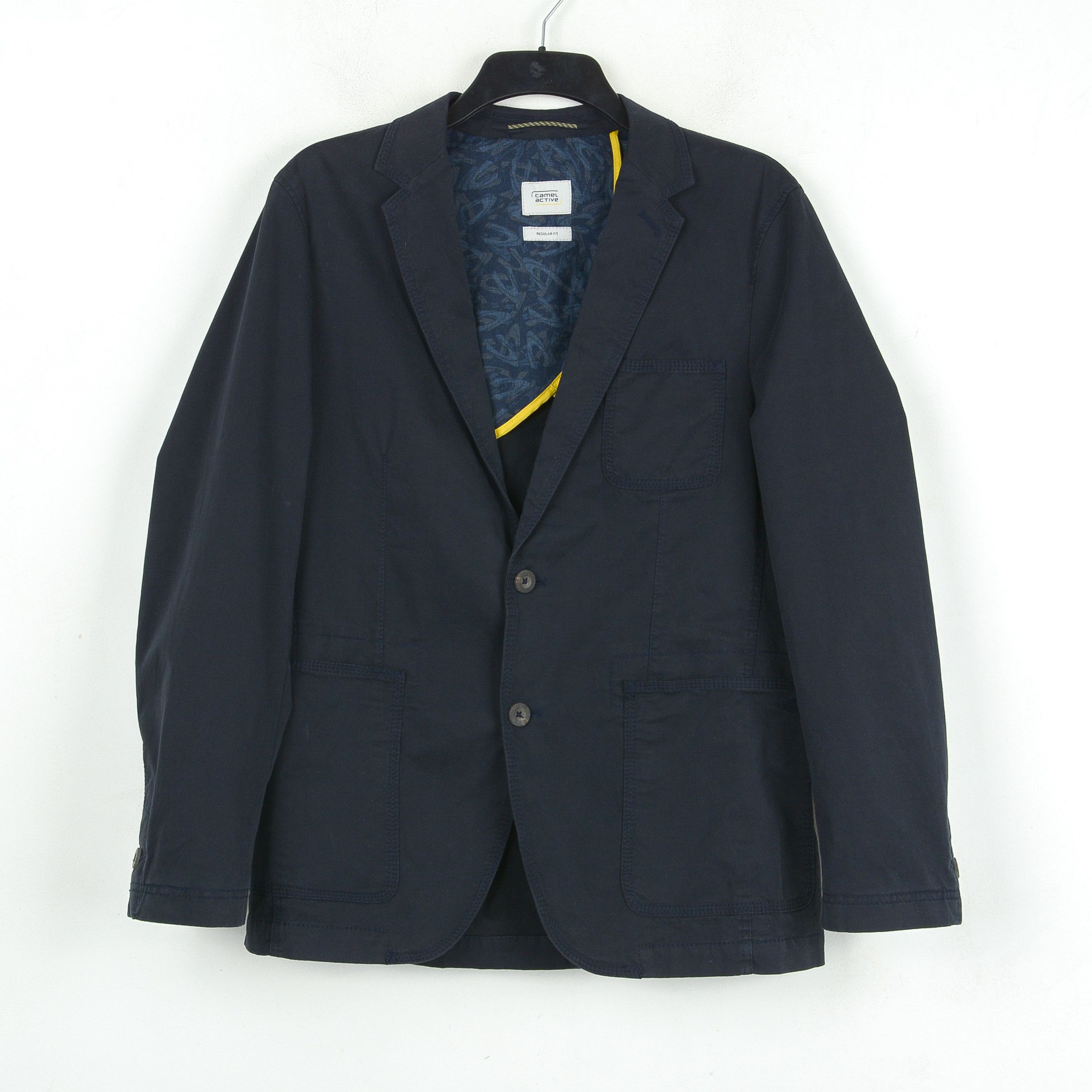 Camel × camel active Sakko Men UK 38 US Blazer Jacket Suit Coat Sport S Regular Size 38R - 1 Thumbnail