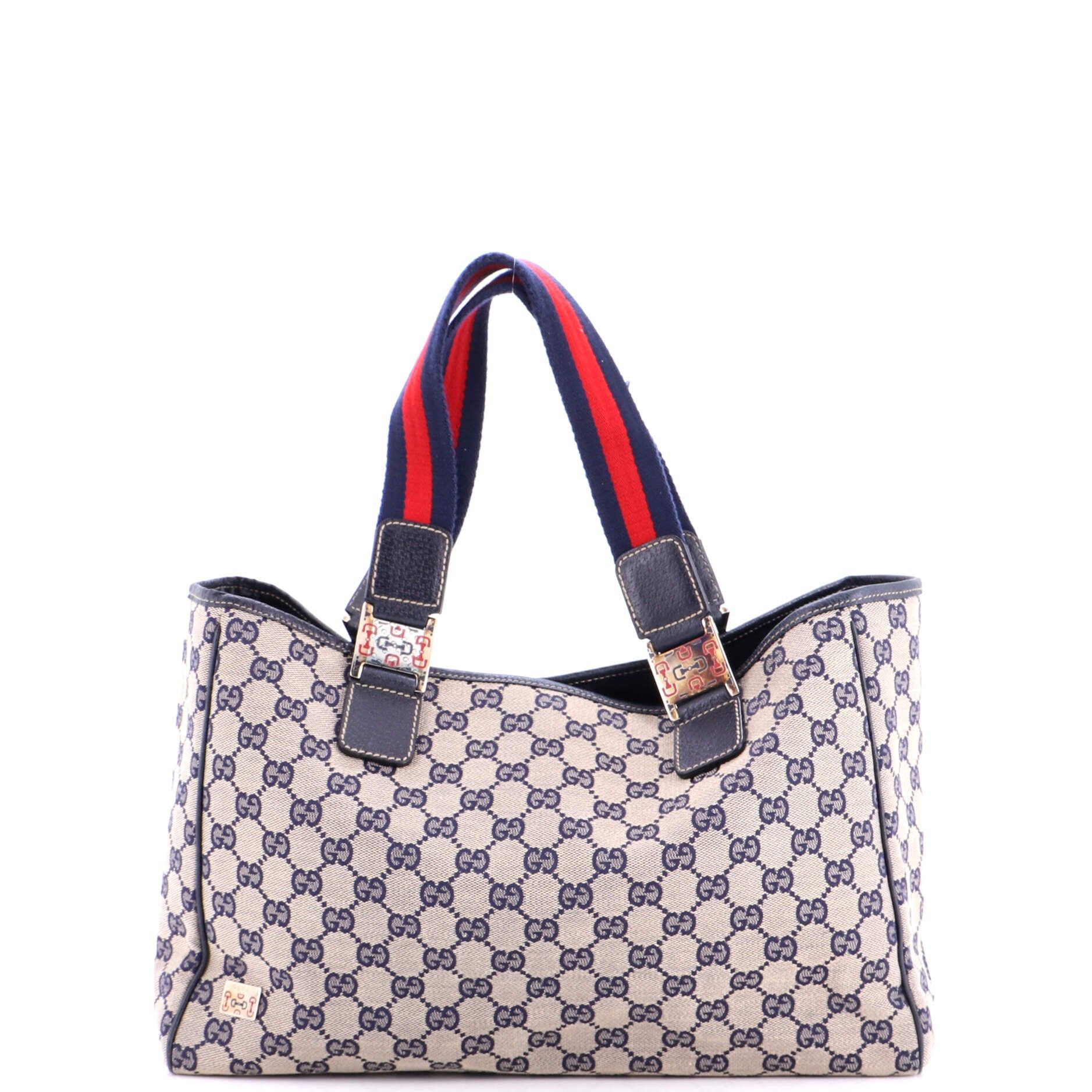 Gucci Web Handle Buckle Tote Size ONE SIZE - 1 Thumbnail