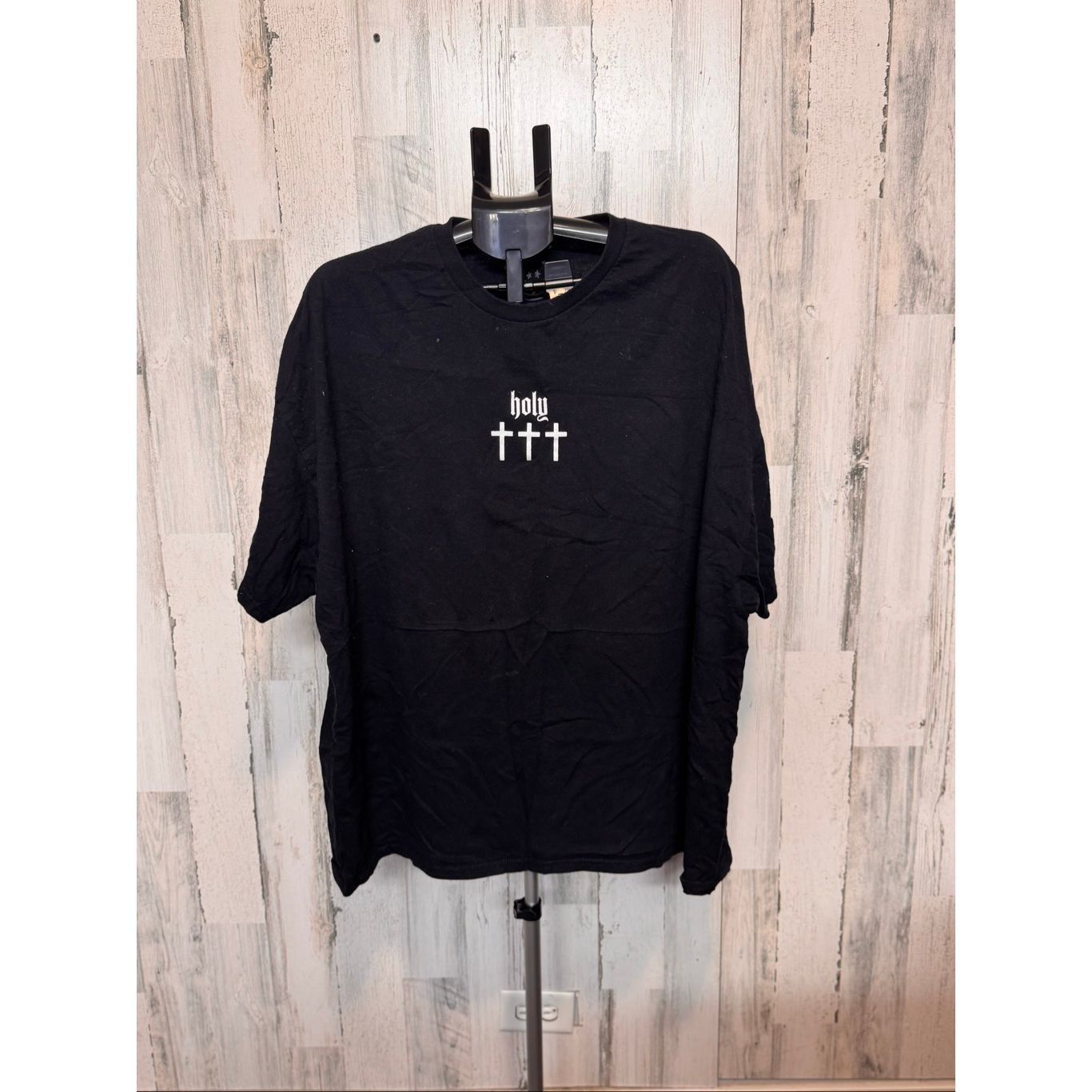 Other VLLA Holy Skull Psalm 23:4 Graphic Tee | Oversized Christian Streetwear T-Shirt – Size 4XL Size US XXL / EU 58 / 5 - 2 Thumbnail