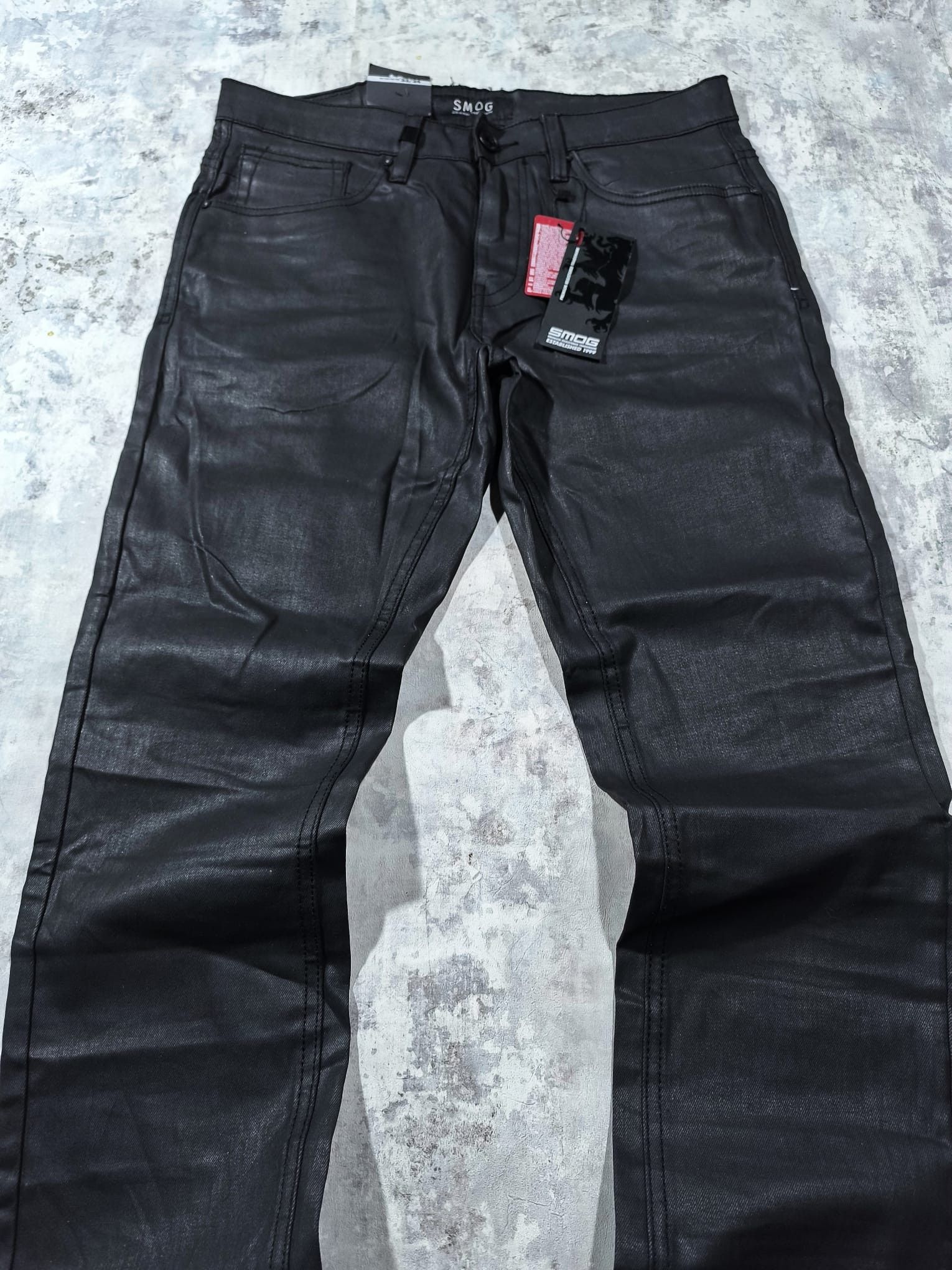 Hysteric Glamour waxed look hedi slimane slimfit jeans Size US 33 - 3 Thumbnail
