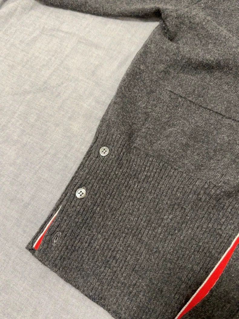 Thom Browne Thom browne Classic dark gray cashmere cardigan jacket 2503 Size US M / EU 48-50 / 2 - 4 Thumbnail