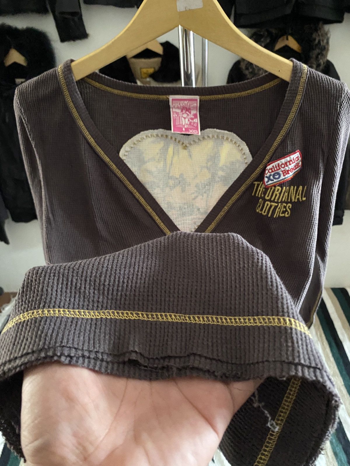 Japanese Brand Japanese California XE Break JPG ERD Style Longsleeve Tee Size US M / EU 48-50 / 2 - 4 Thumbnail