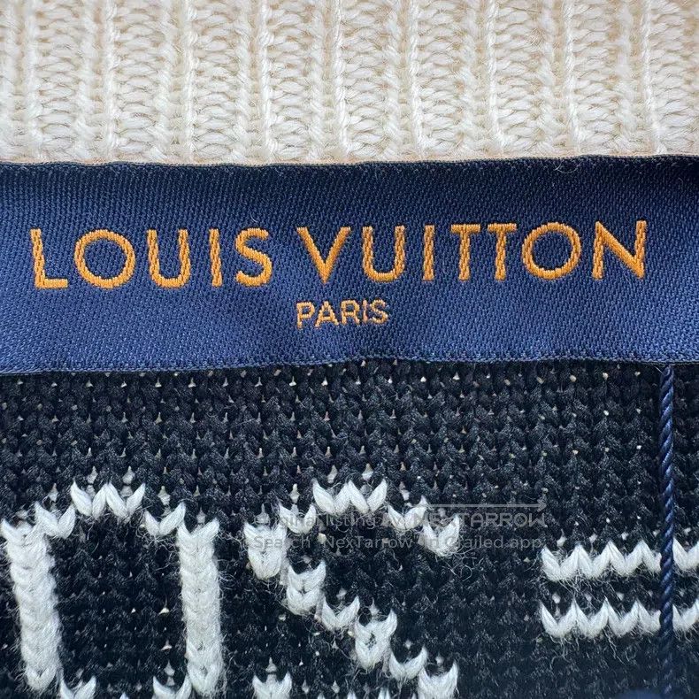Louis Vuitton Louis Vuitton Off-white jacquard music note knit sweater Size US XS / EU 42 / 0 - 6 Thumbnail