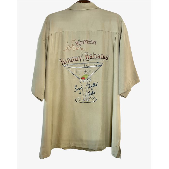 Tommy Bahama Vintage Tommy Bahama Size XXL Khaki Embroidered