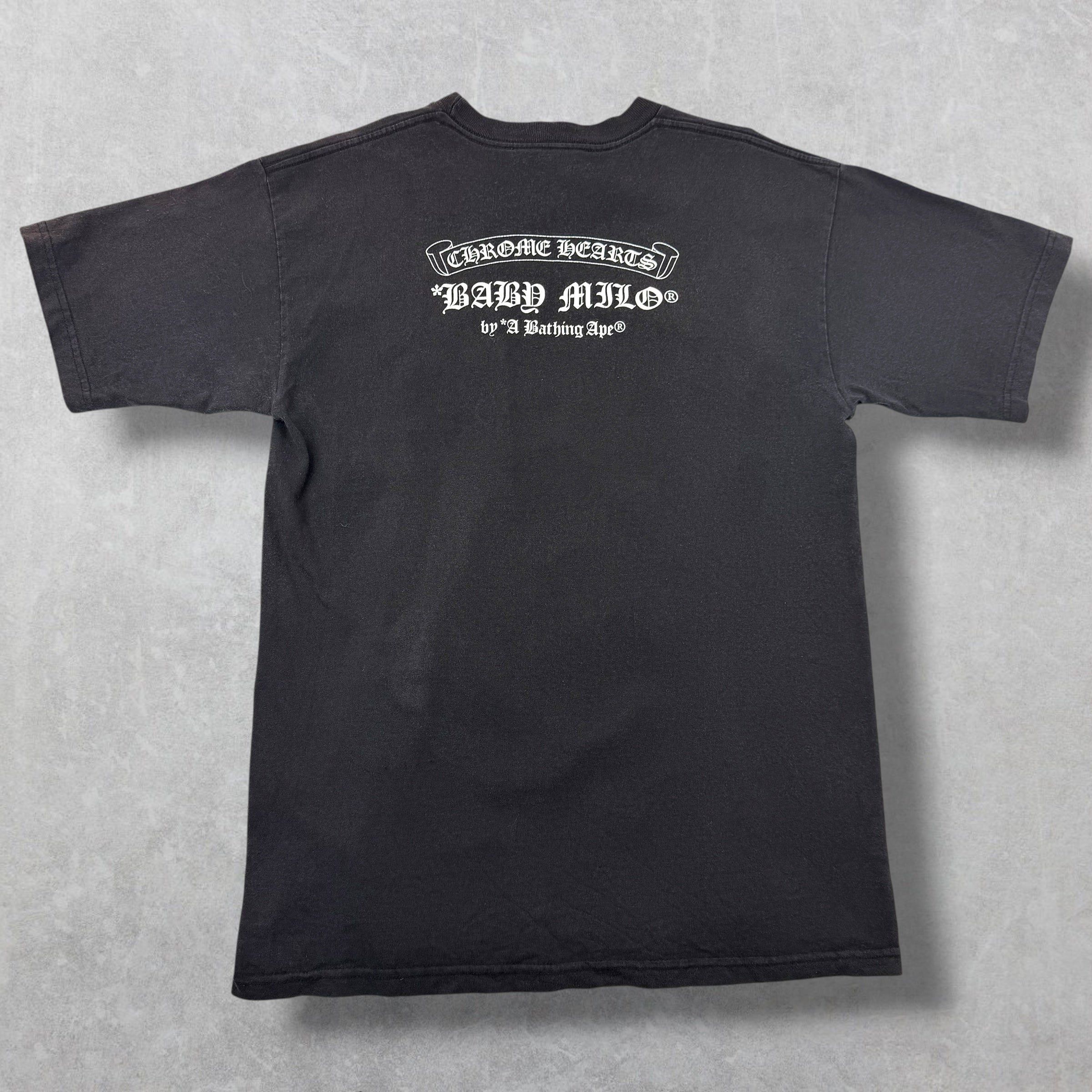 Bape Chrome Hearts Bape Baby Milo Scroll Tee L Size US L / EU 52-54 / 3 - 2 Thumbnail