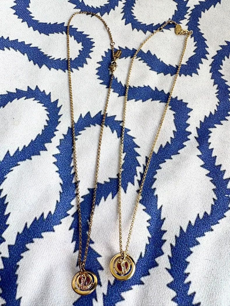 Vivienne Westwood Vivienne Westwood Red Saturn Planet Small Orb Necklace Size ONE SIZE - 7 Thumbnail