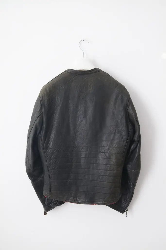 Vintage 1970's French leather racer jacket Size US M / EU 48-50 / 2 - 4 Thumbnail