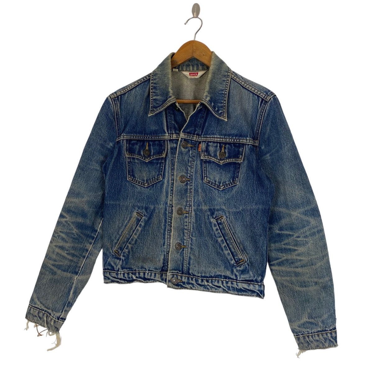 Levi's Vintage Clothing Vintage Levi's orange tab distressed jacket women Size M / US 6-8 / IT 42-44 - 4 Thumbnail