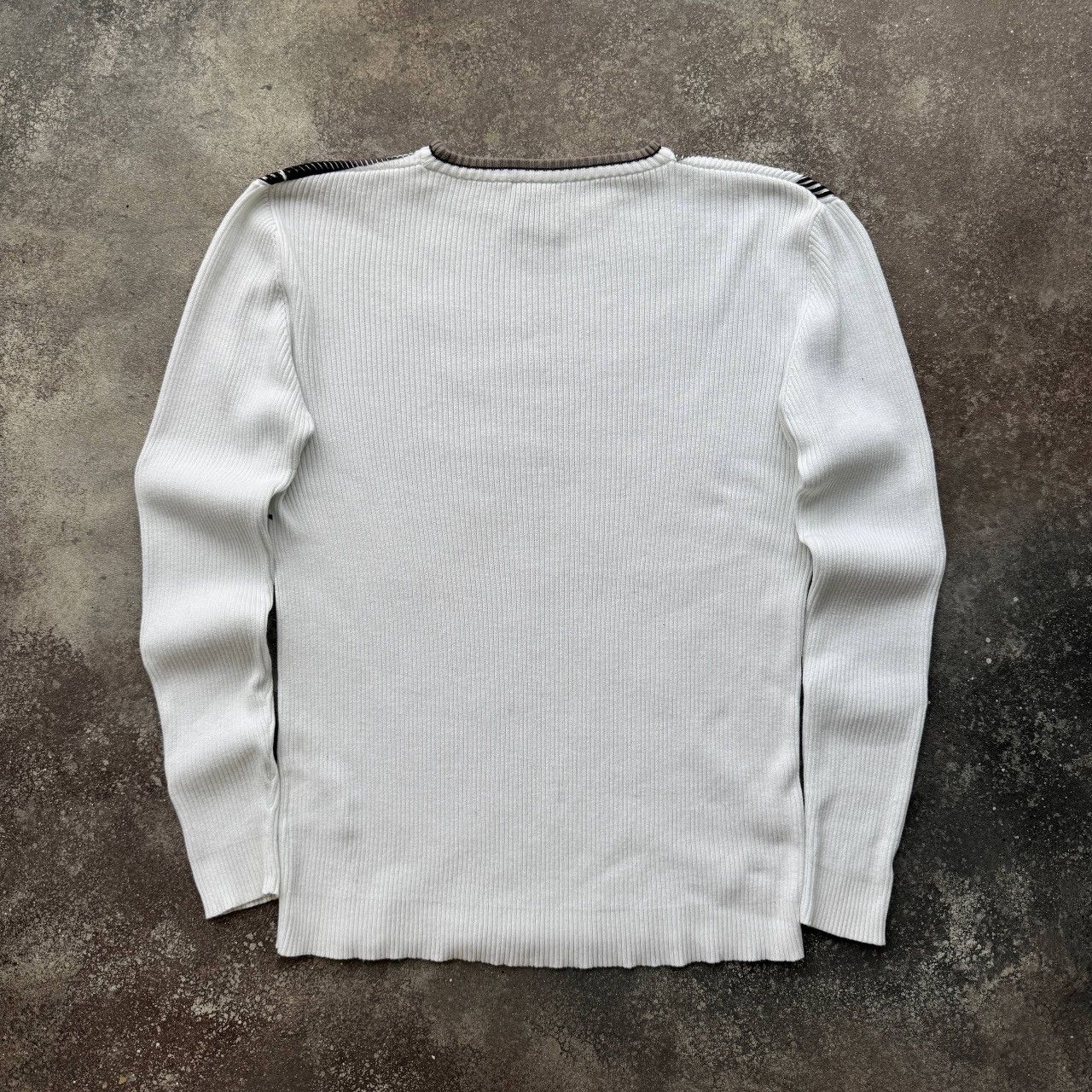Hysteric Glamour Diesel Style Y2K Vintage Punk Opium Ribbed Knit Sweater Size US L / EU 52-54 / 3 - 10 Thumbnail