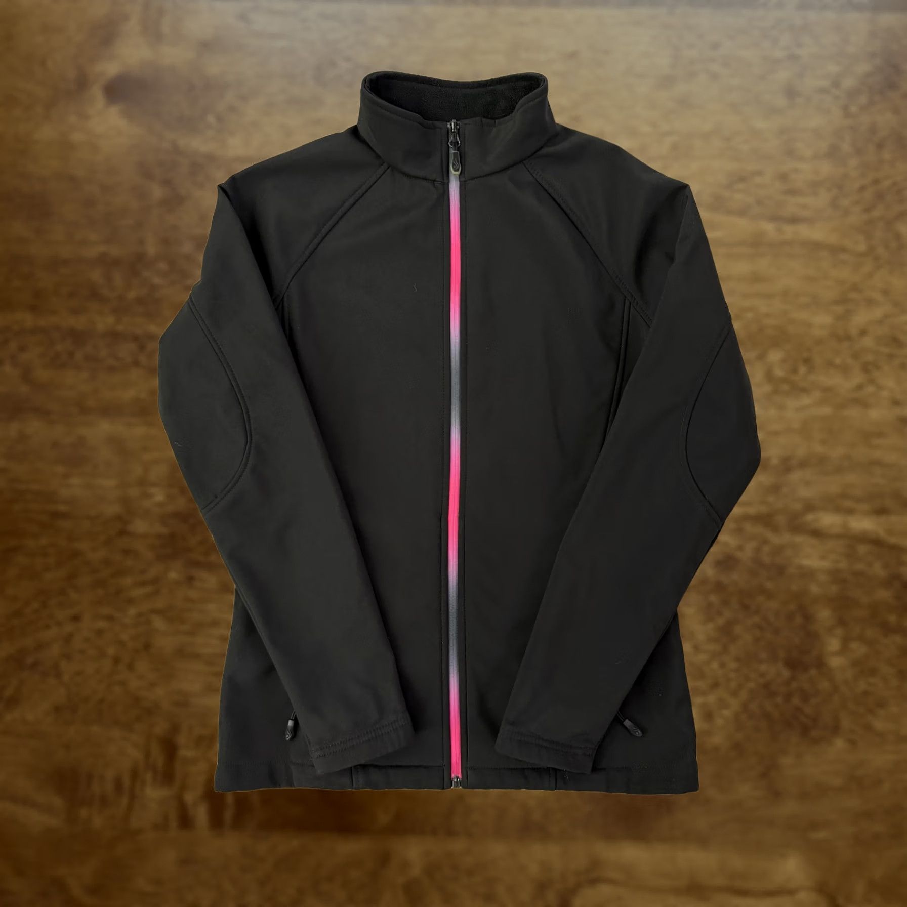 Vintage Ideology Jacket Womens Small Black Softshell Full Zip Lined Athletic Running Size S / US 4 / IT 40 - 1 Thumbnail