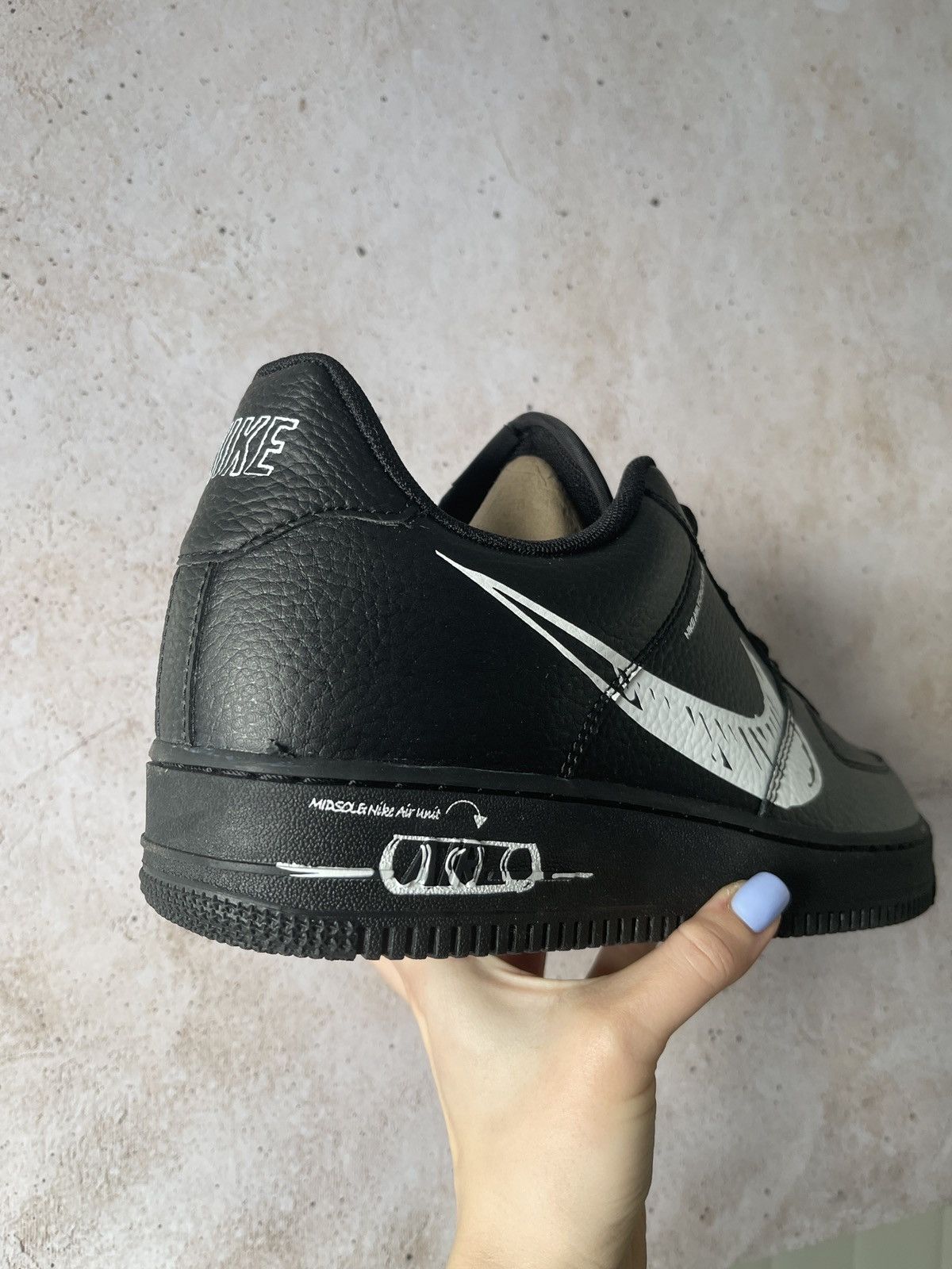 Nike Nike Air Force 1 Low Sketch Black Size US 10.5 / EU 43-44 - 5 Thumbnail