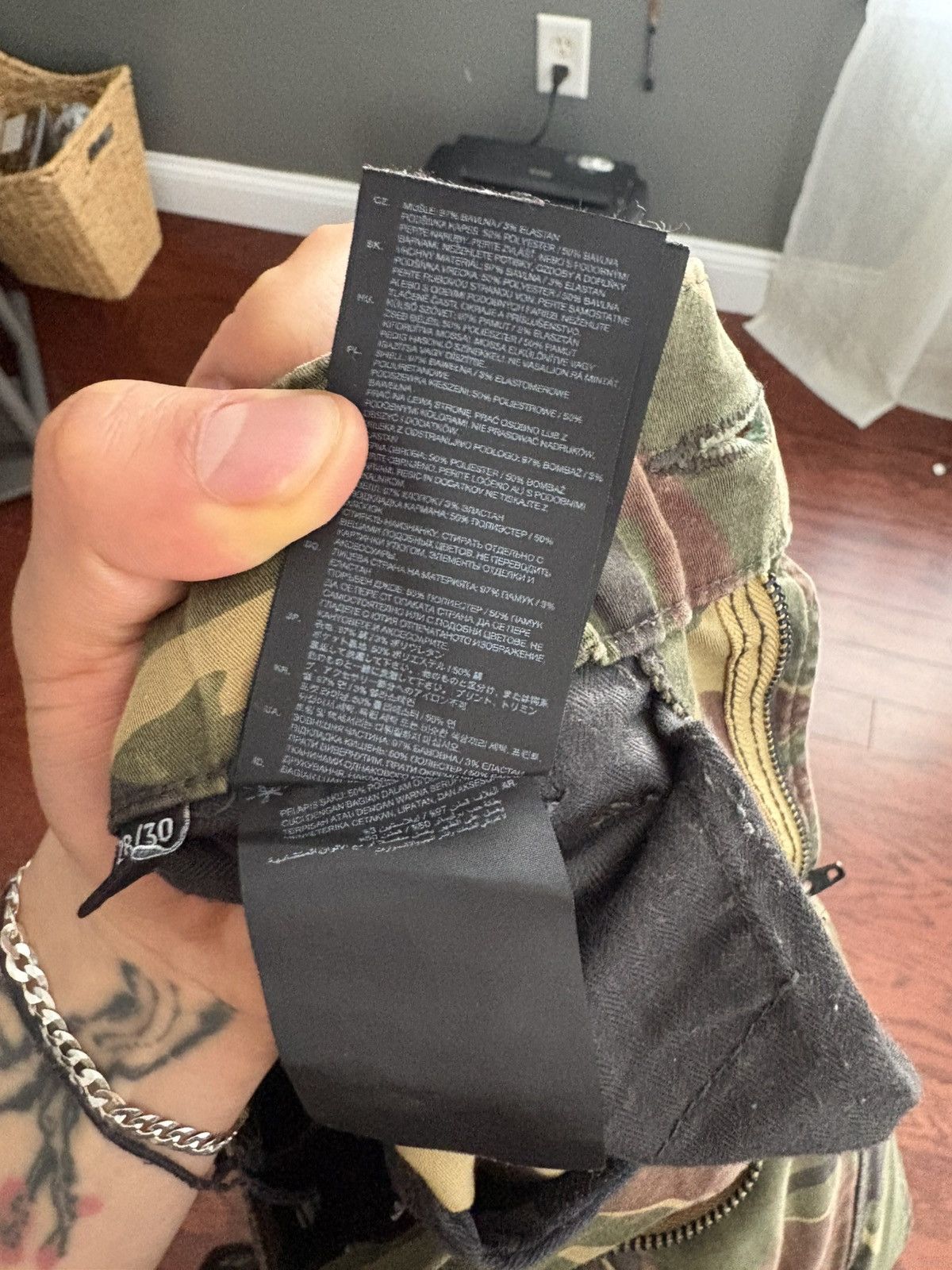 G-Star G Star Rovic 3D Tapered Camo Cargo Pants Size US 28 / EU 44 - 12 Thumbnail
