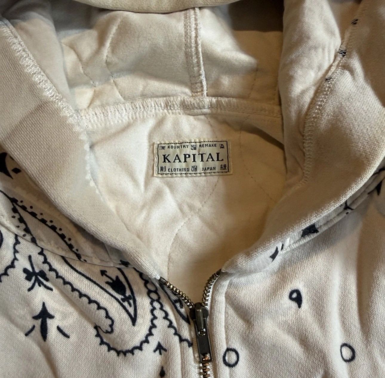 Kapital Kapital Bandana Quilted Patchwork zip up jacket Size US L / EU 52-54 / 3 - 3 Thumbnail