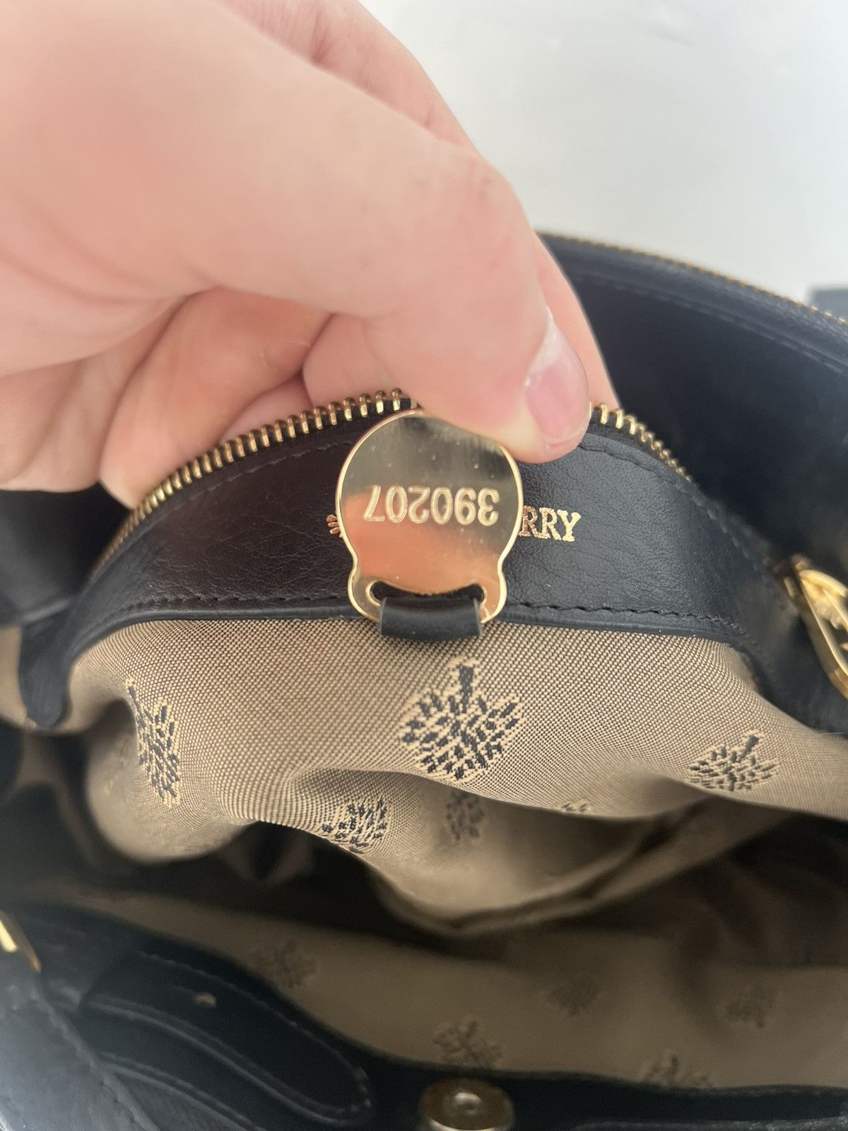 Mulberry Vintage luxury Mulberry leather bayswater tote bag Size ONE SIZE - 10 Thumbnail
