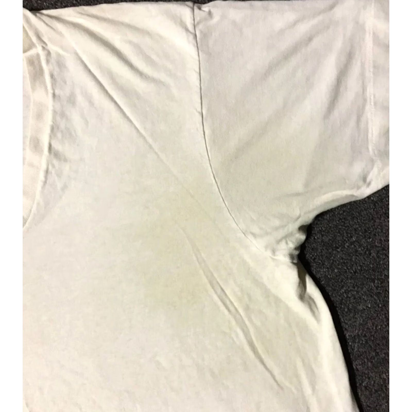 Hanes VINTAGE Hanes T-Shirt M White 90s Distressed V-Neck Shirt Mens Grunge Biker Punk Surf Skate PE 80s Size US M / EU 48-50 / 2 - 7 Thumbnail