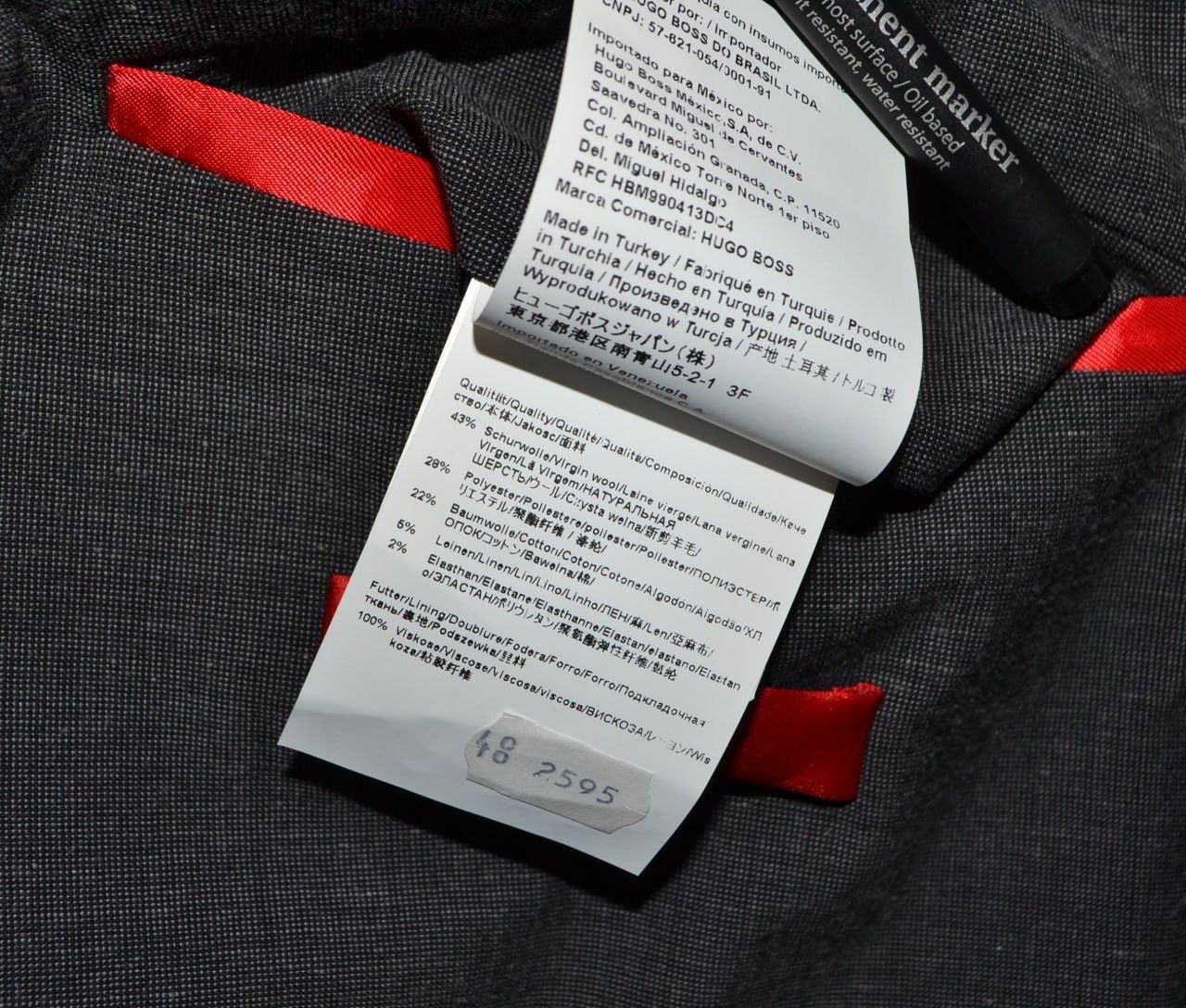 Hugo Boss Hugo Boss Blazer Gray two buttons size 48 Size 48S - 10 Thumbnail