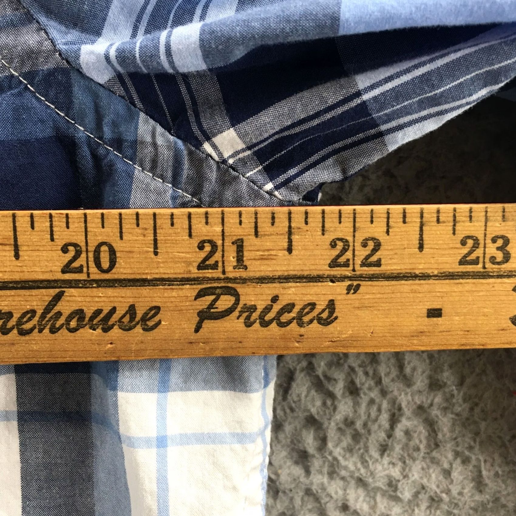 American Eagle Outfitters American Eagle Outfitters Button-Down Shirt Mens M Blue Long Sleeve Classic Fit Size US M / EU 48-50 / 2 - 6 Thumbnail