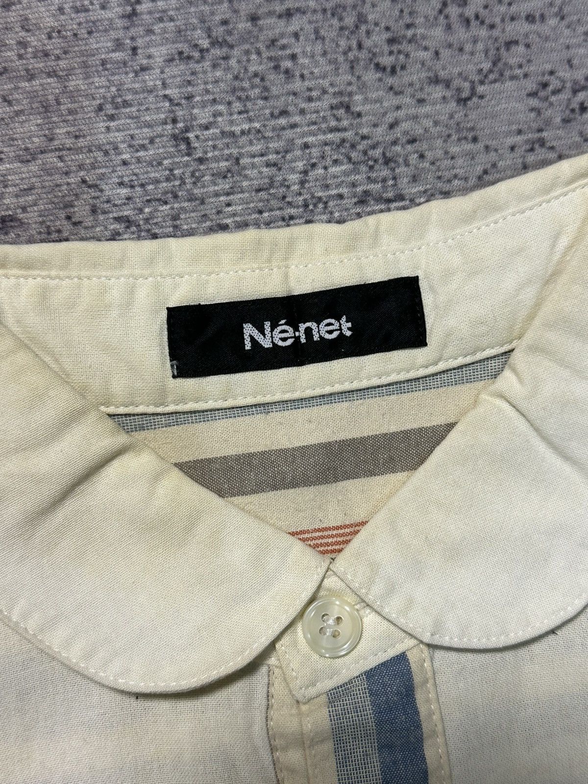 Ne-Net Ne-Net Stripe Longsleeve Shirt Size US M / EU 48-50 / 2 - 4 Thumbnail