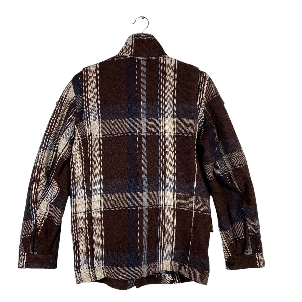 Diesel × Diesel Black Gold Vintage Diesel Wool Button/Zipper Jacket S Size Brown Colour Size US S / EU 44-46 / 1 - 16 Thumbnail