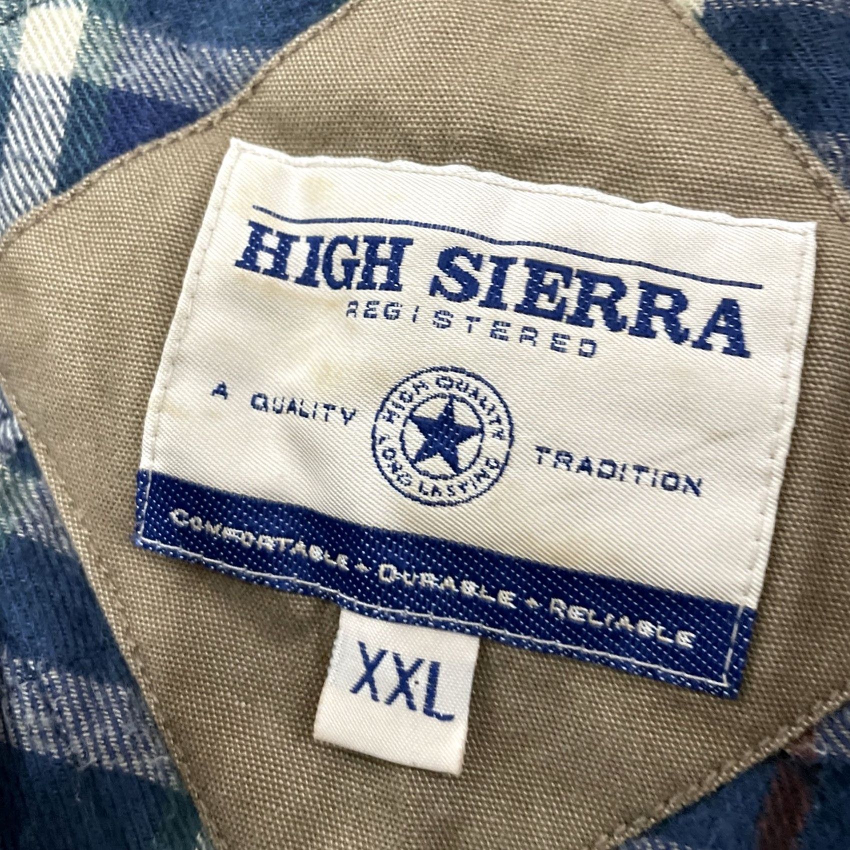 High Sierra VINTAGE High Sierra Jacket Men 2XL Brown Chore Field Barn Military Plaid Lined Coat Jacket/Coat Size US XXL / EU 58 / 5 - 6 Thumbnail