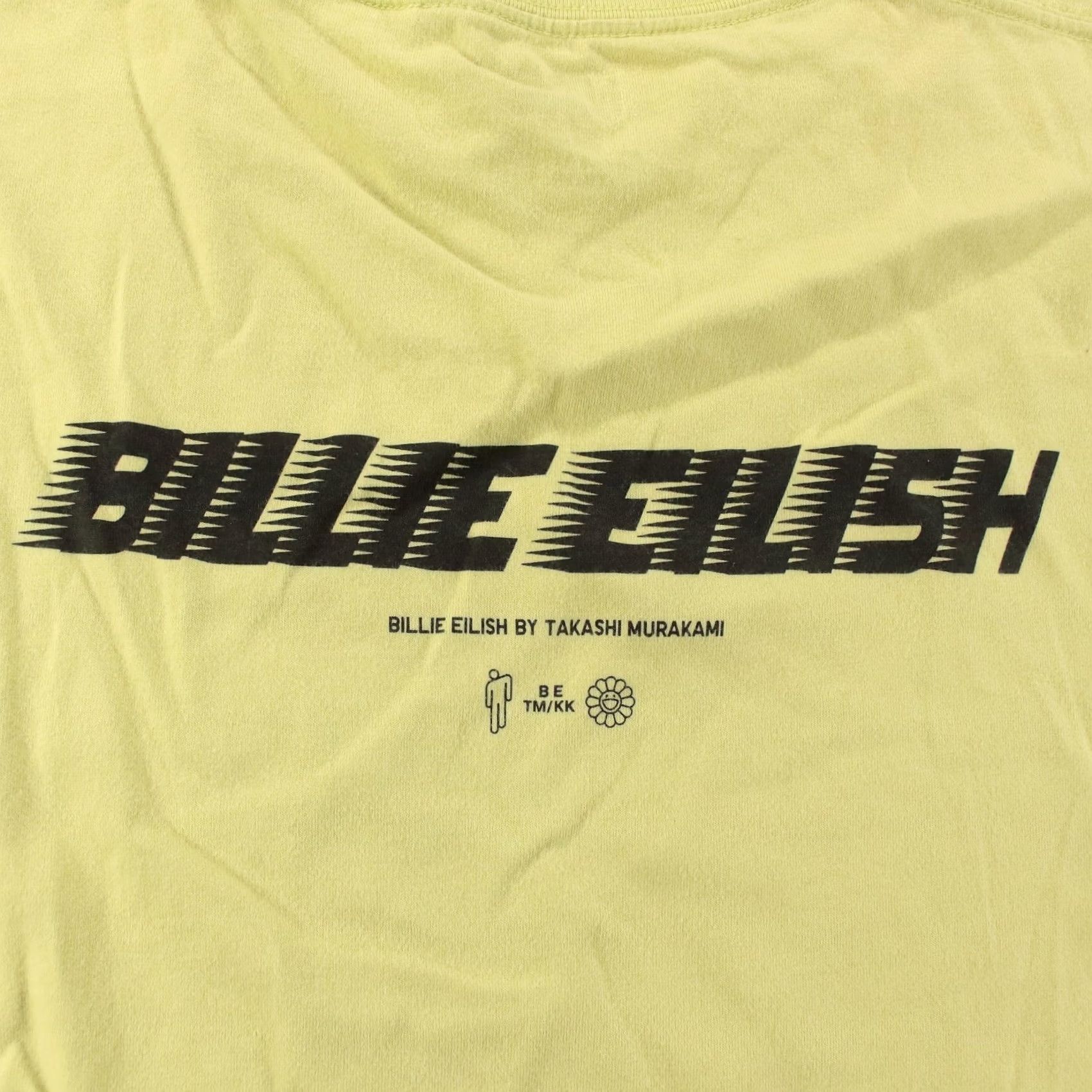 Uniqlo Uniqlo T-Shirt Billie Eilish x Takashi Murakami Art Tee MEDIUM Green Men Short Sleeve Crew Neck Cotton Graphic Tee 2020 Officially Licensed Mens Size US M / EU 48-50 / 2 - 6 Thumbnail