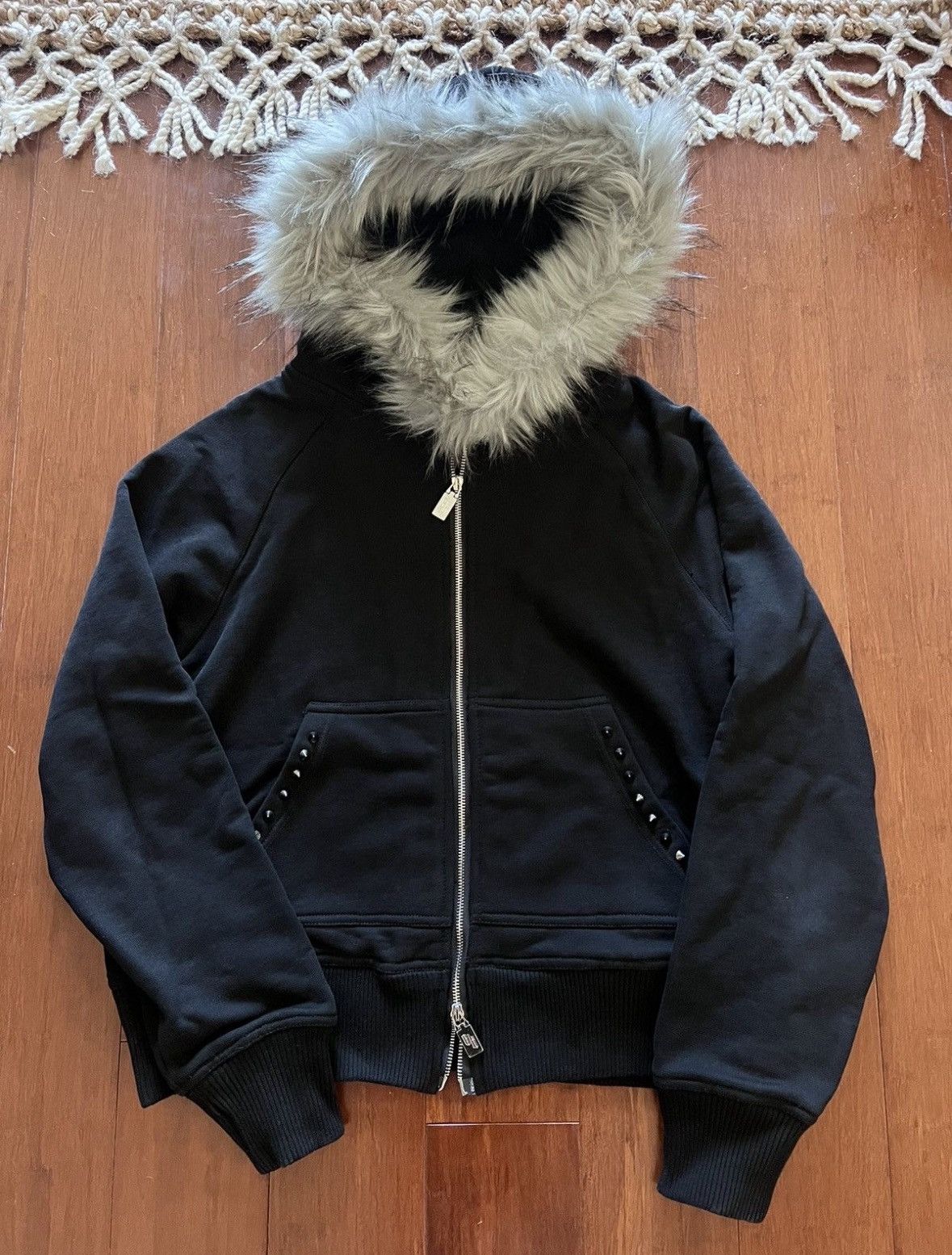 Corrupt Kid Fur Hoodie Zip up