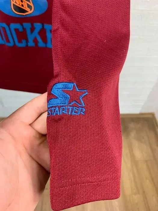 NFL Starter NHL jersey size XL color burgundy hoockey jersey Size US XL / EU 56 / 4 - 3 Thumbnail