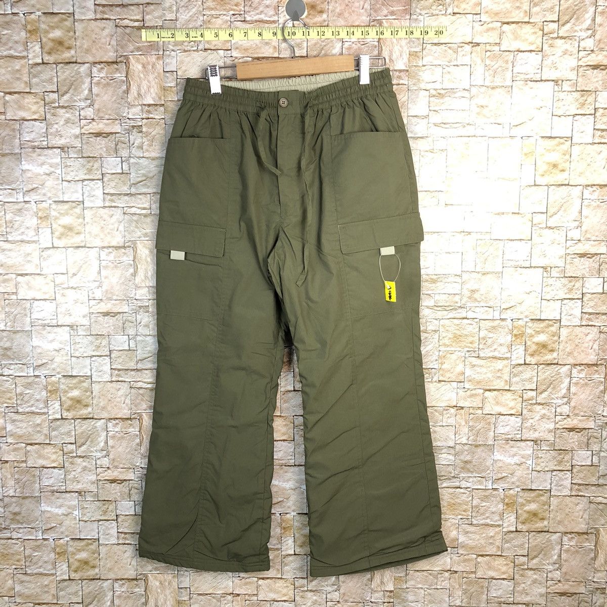 Japanese Brand Japanese Brand Green Cargo Multipocket Pants #A446 Size US 28 / EU 44 - 1 Thumbnail